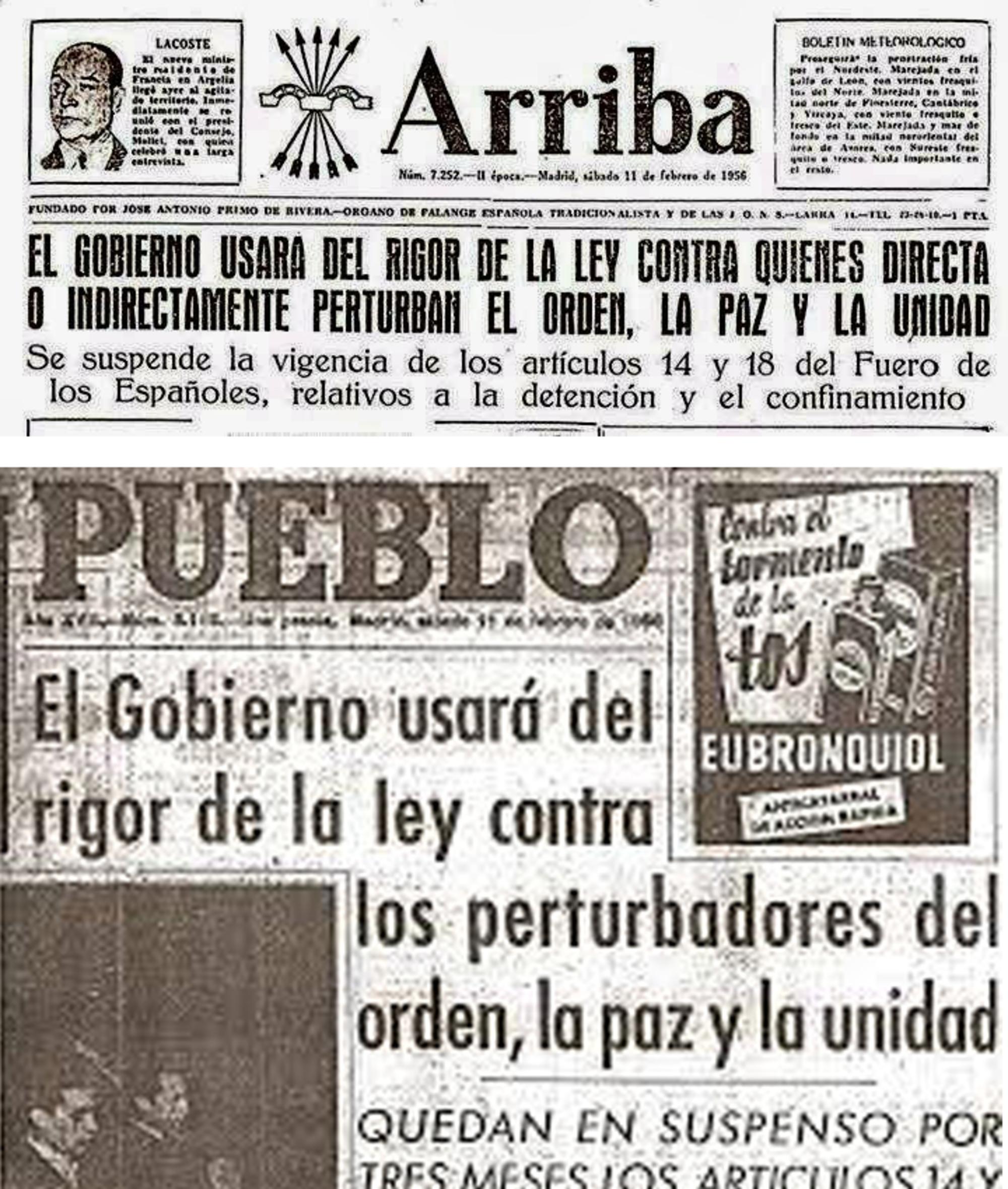 Medios de comunicación Arriba / Pueblo (1968)