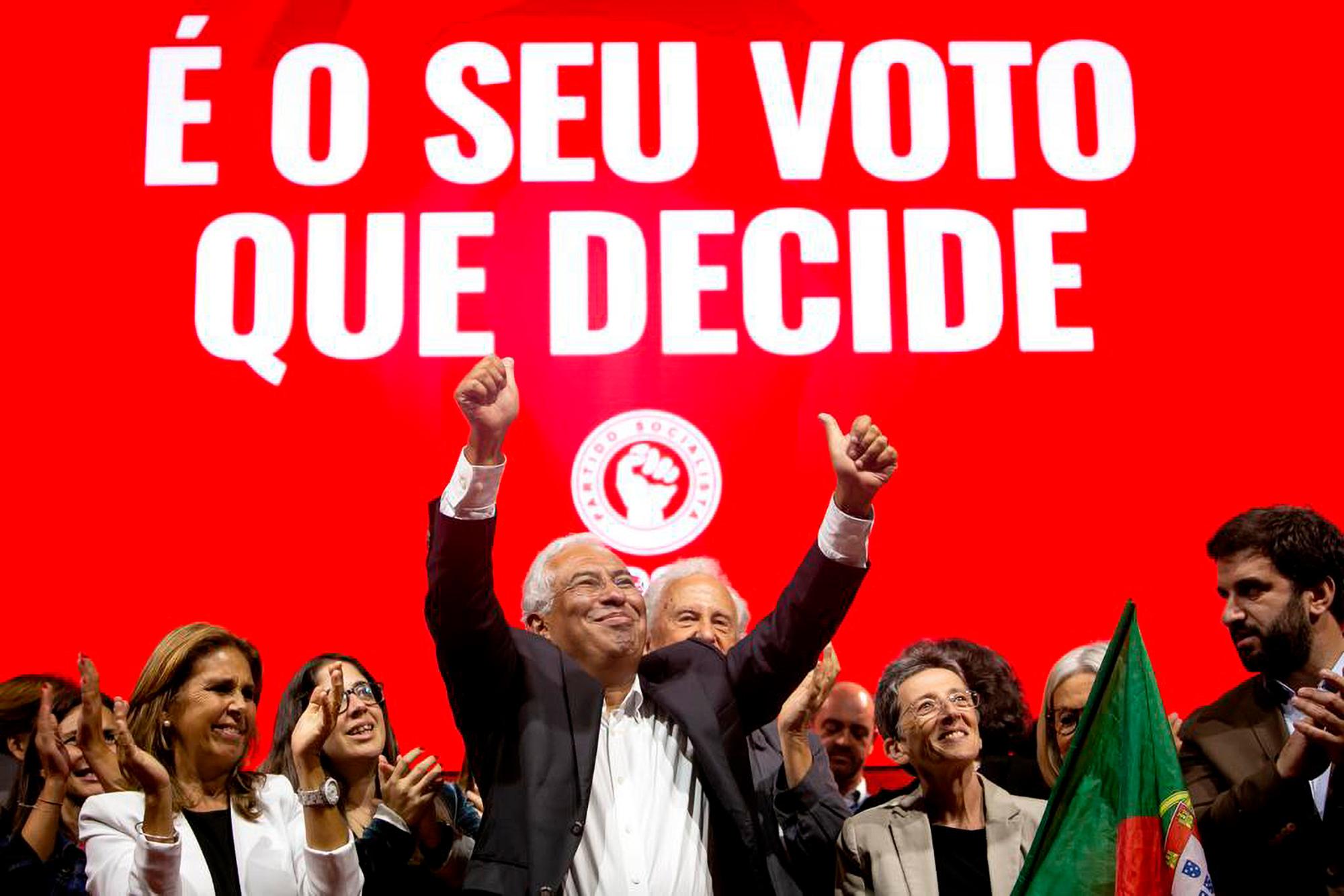 El Partido Socialista gana las elecciones Antonio Costa