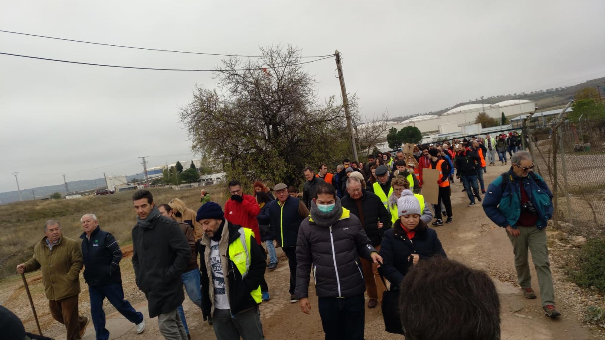 Marcha Loeches Vecinos Vertedero