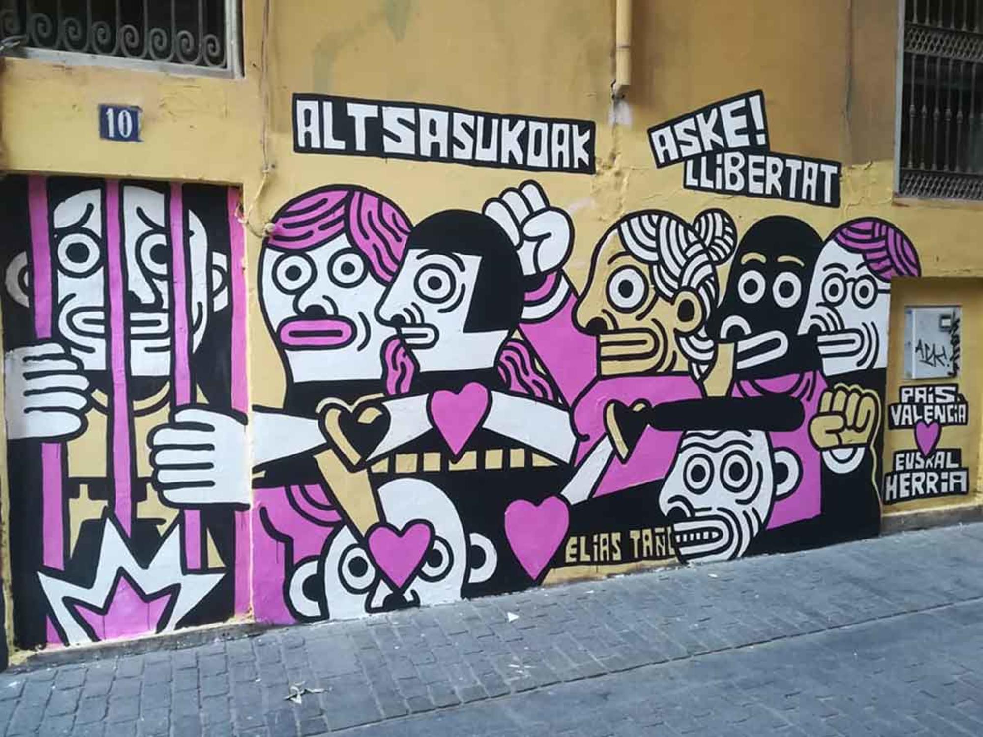 Mural de Altsatsu en València