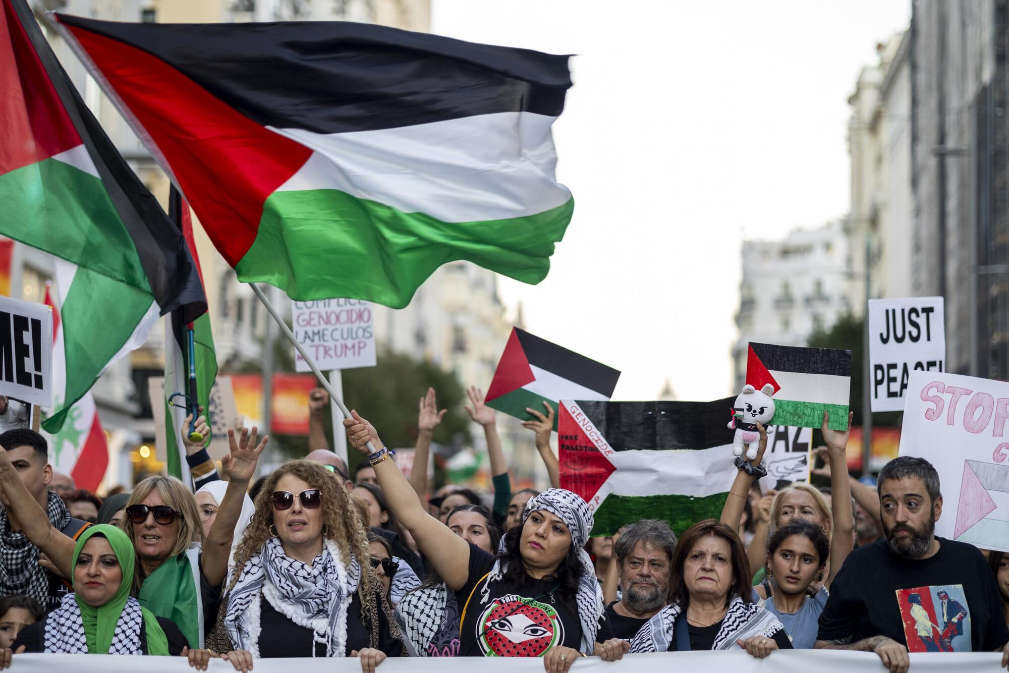 Manifestación Palestina 4 octubre Madrid - 11
