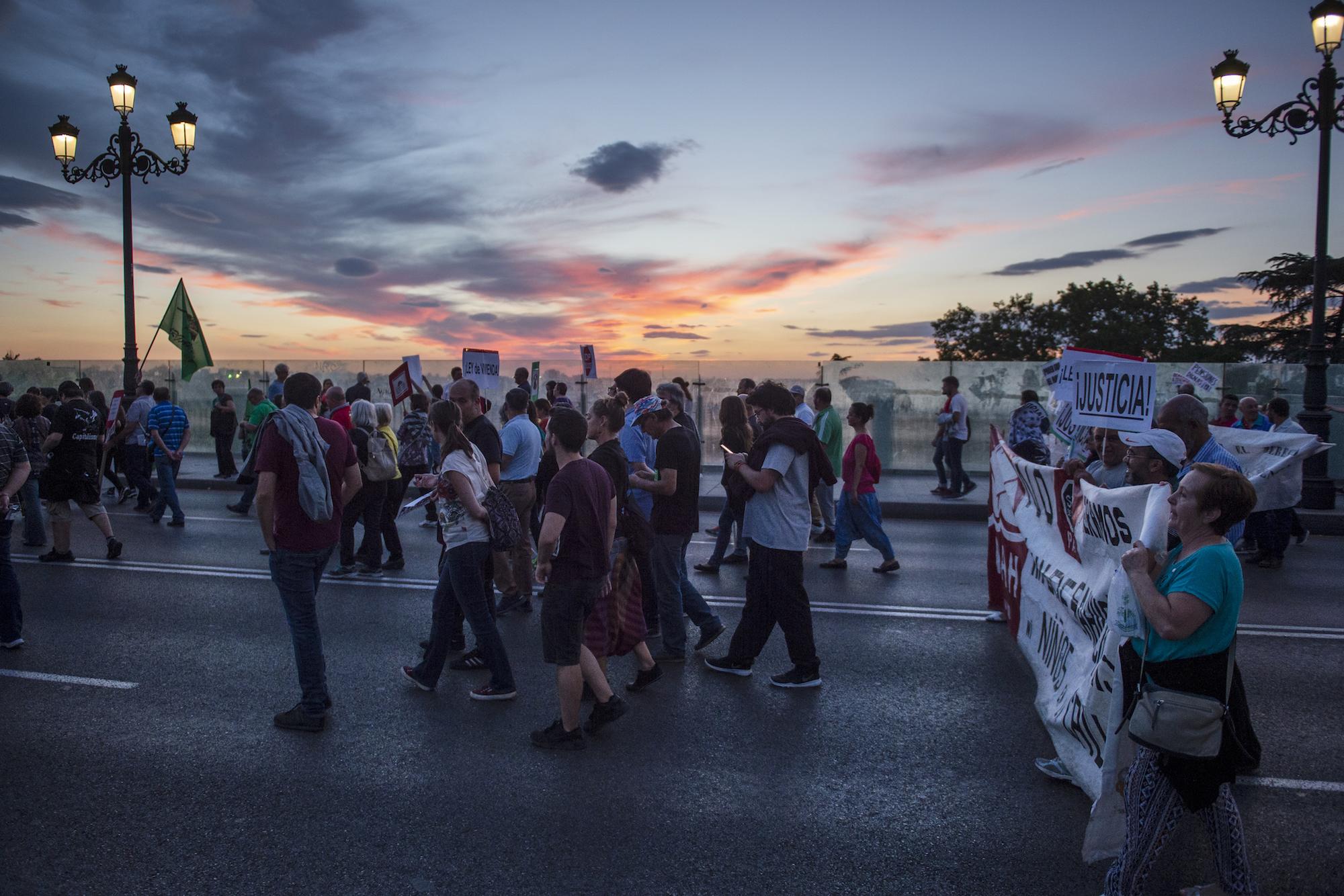 Manifestación de la PAH en Madrid II