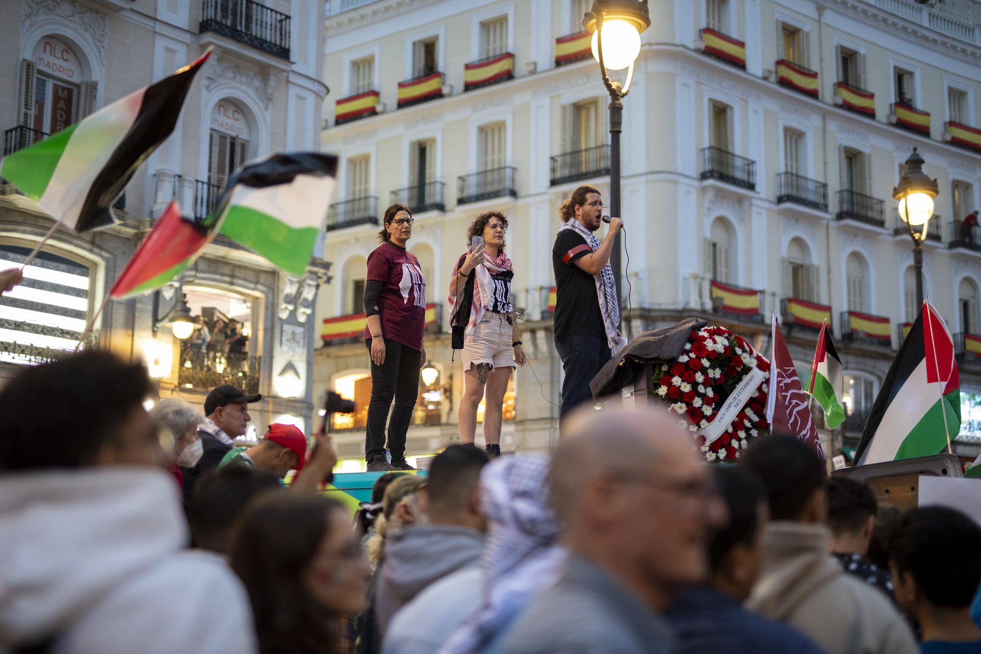 Manifestación Gaza Madrid Atocha - 8