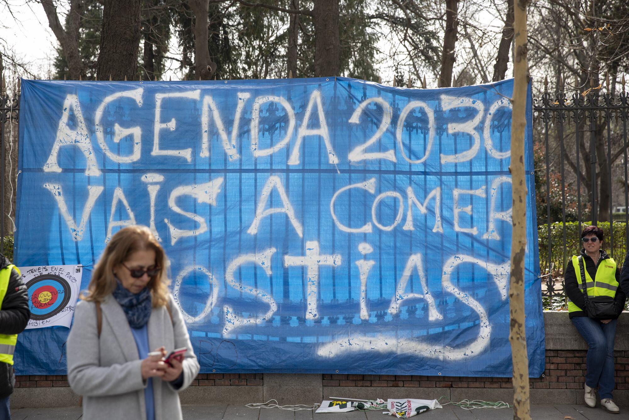 Protesta tractores Madrid - 10