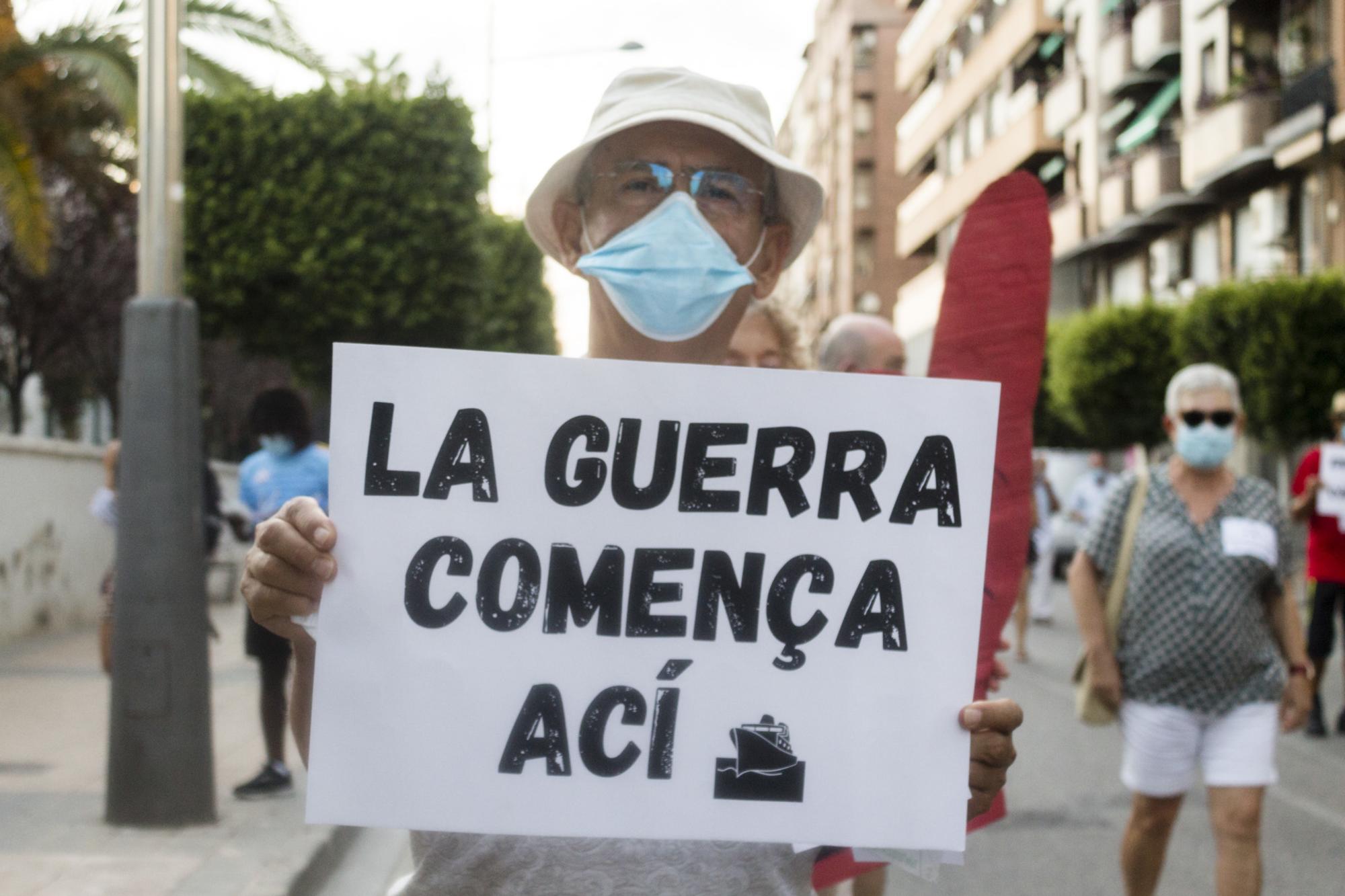 Caravana Abriendo Fronteras 2020 sagunto armas