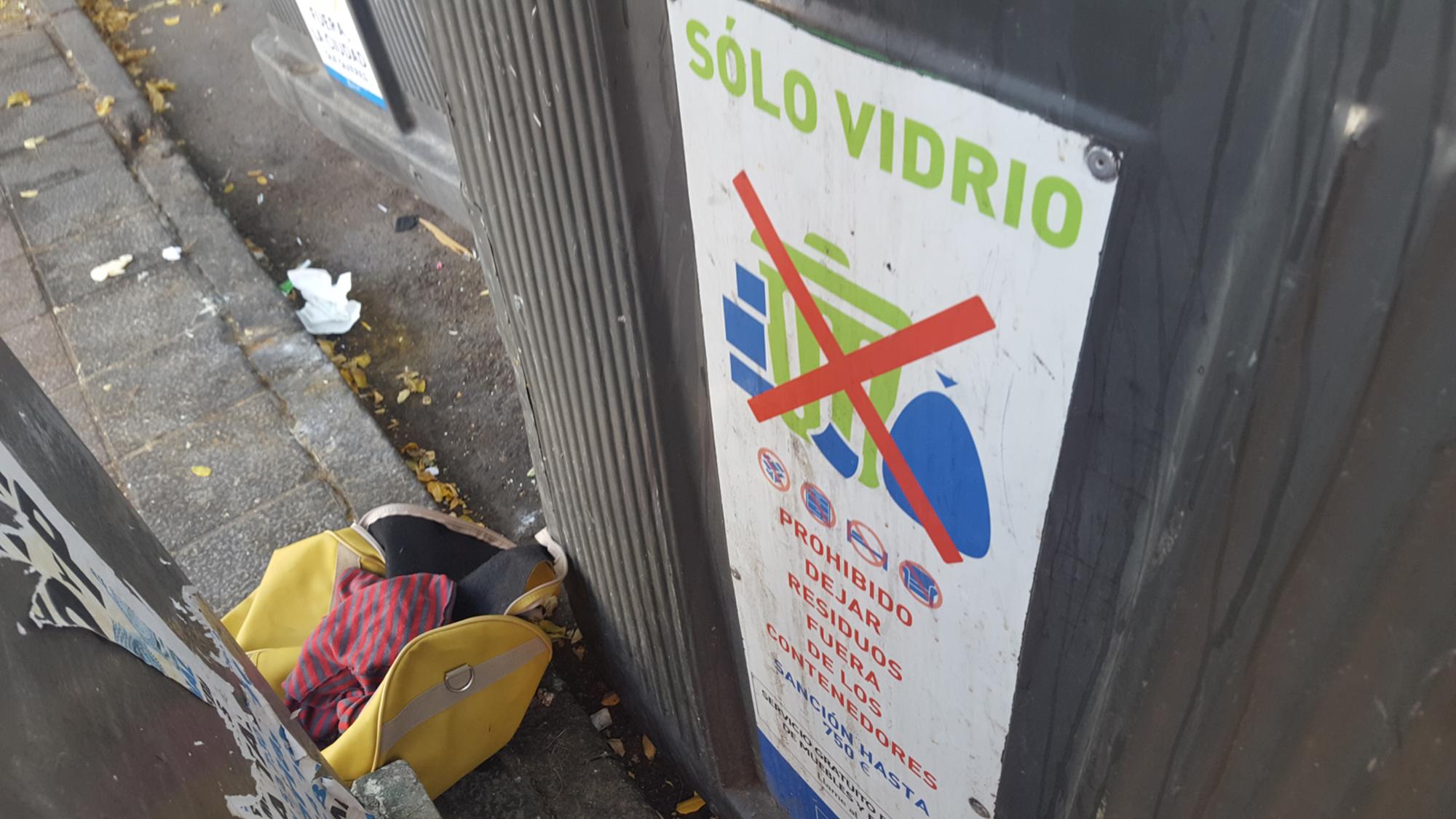 Contenedor Vidrio Reciclaje Madrid