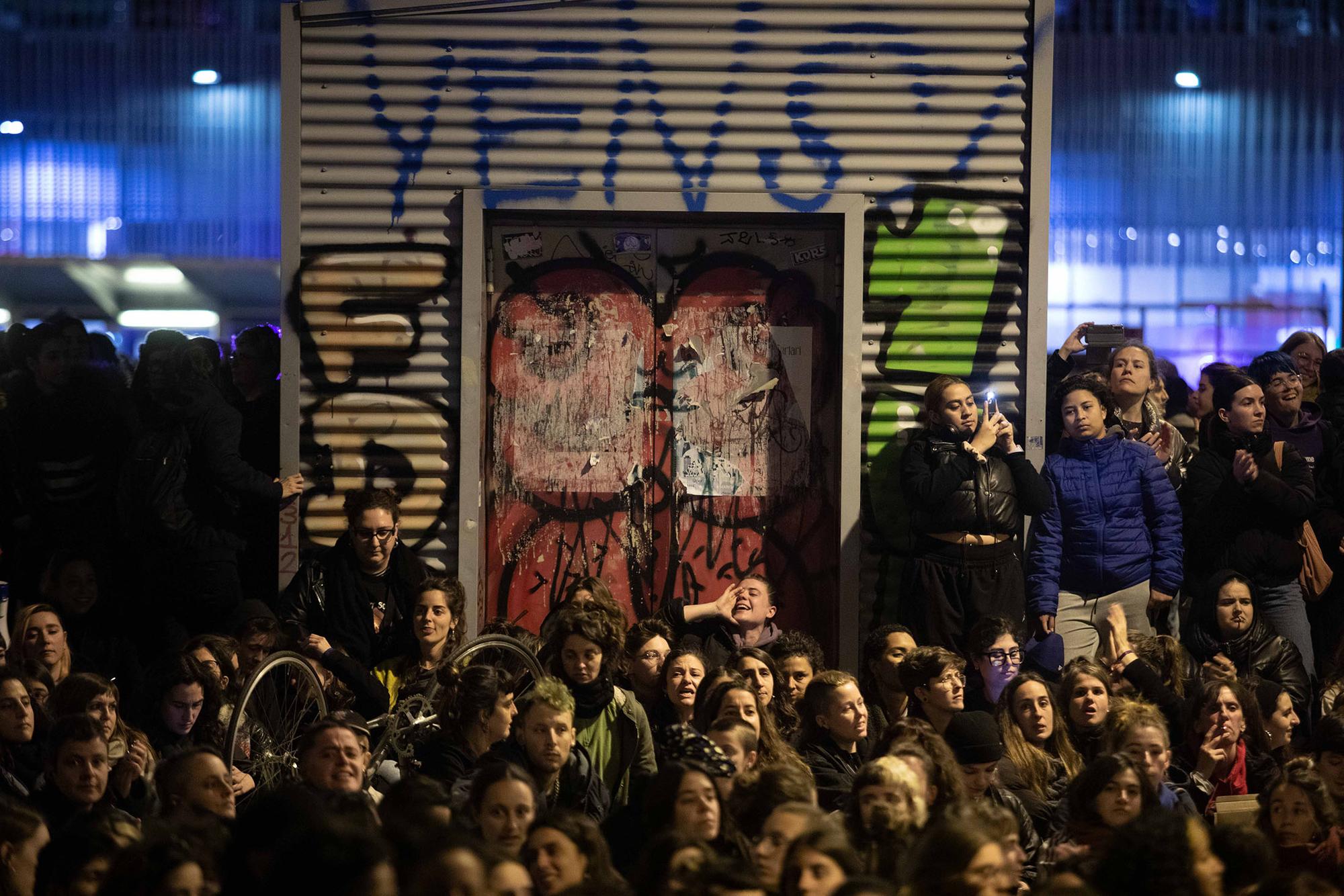 Mani 7N Se va a armar la gorda  Barcelona - 4