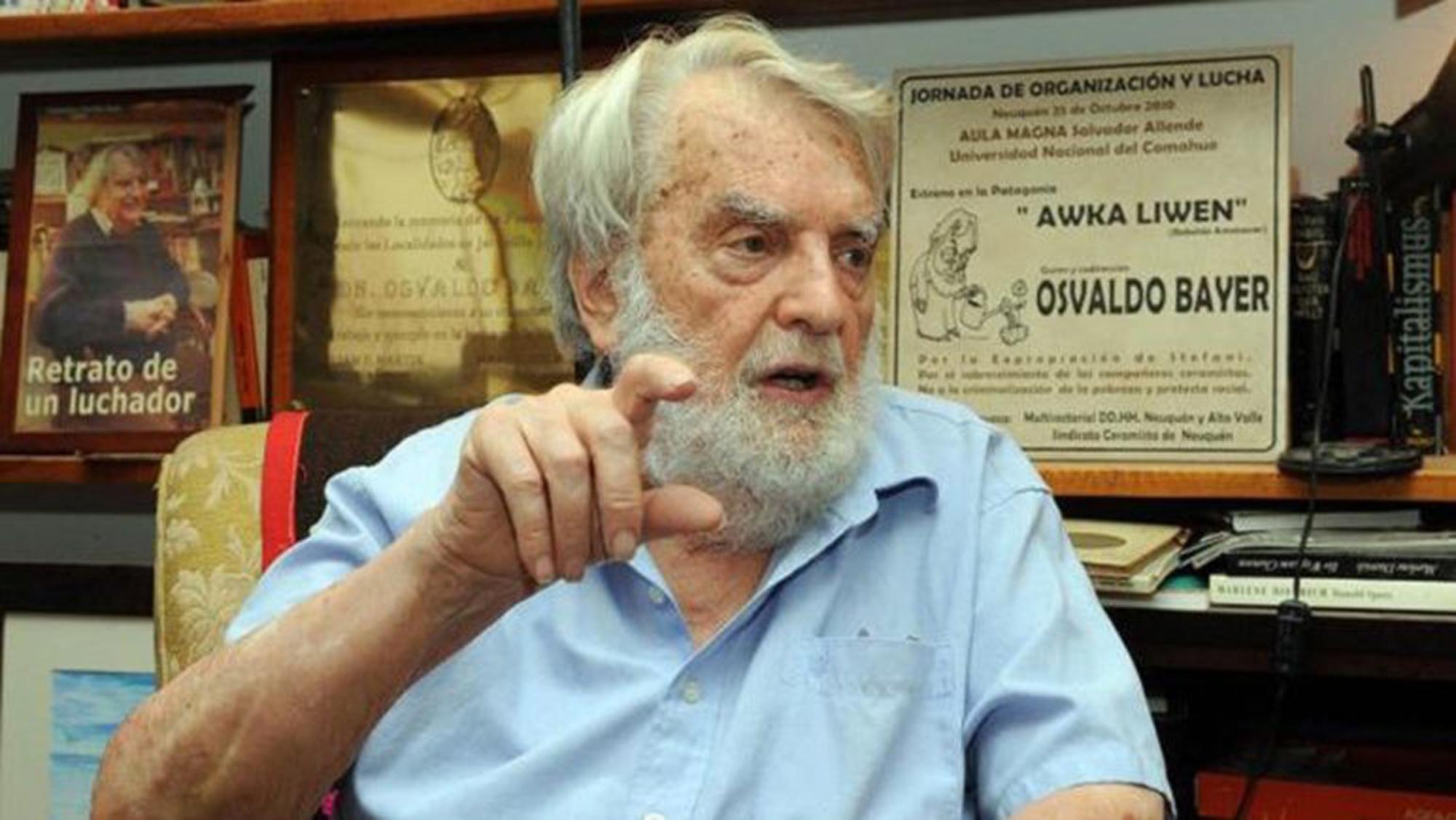 Fallece Osvaldo Bayer