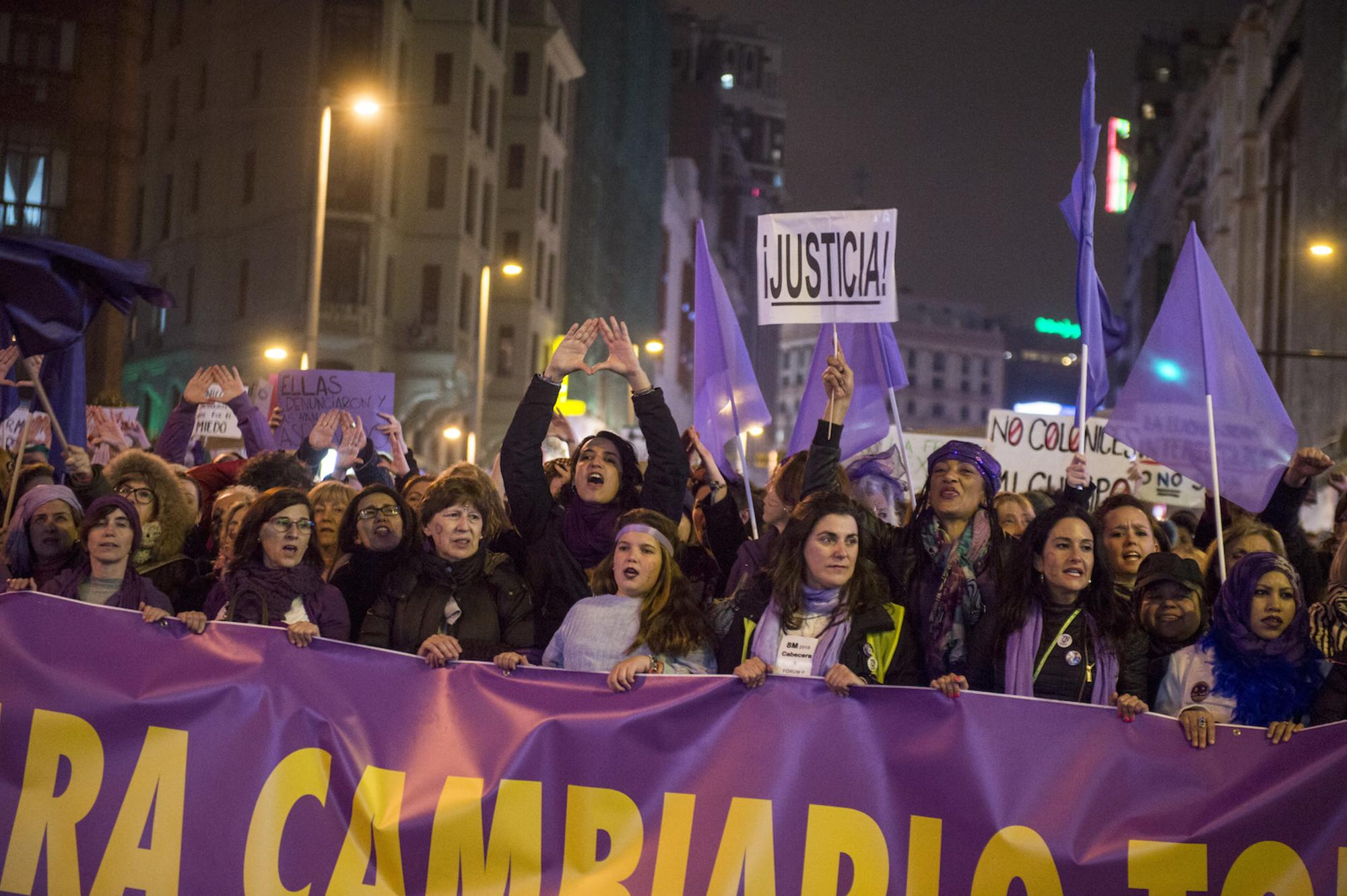 Manifestacion 8 de marzo 16