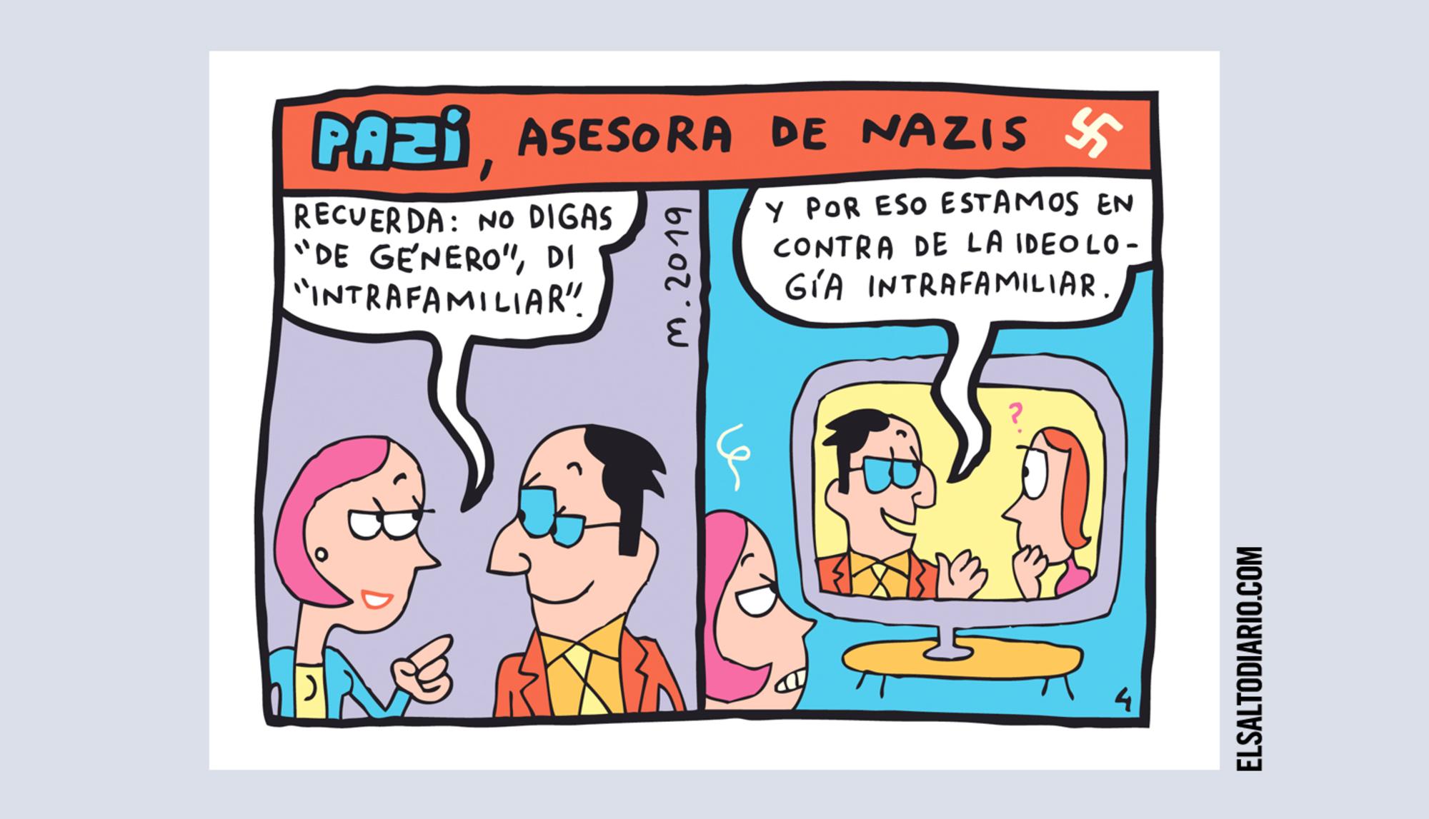 Pazi, asesora de nazis ii