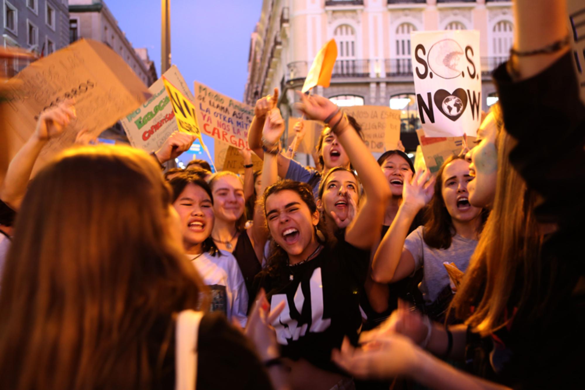 Manifestacion No hay planeta B 4