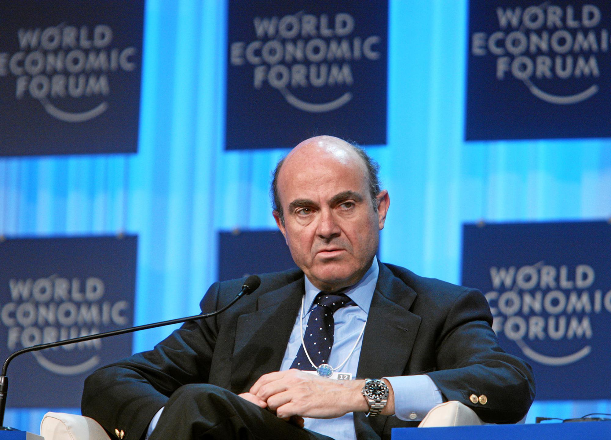 Luis de Guindos en el World Economic Forum