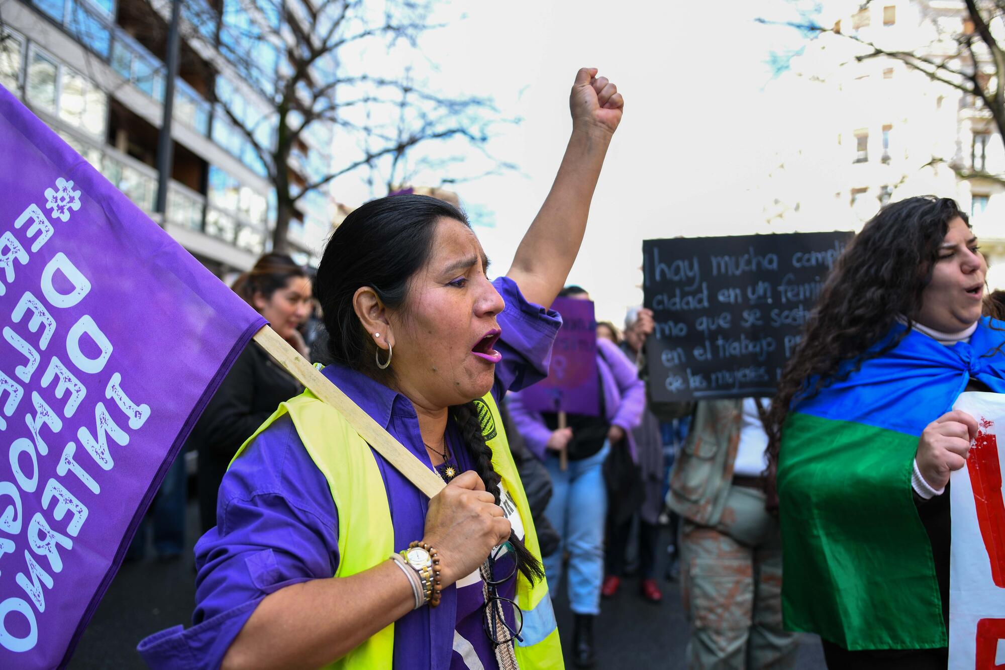 8 de marzo antiimperialista Bilbao y Donostia  - 2