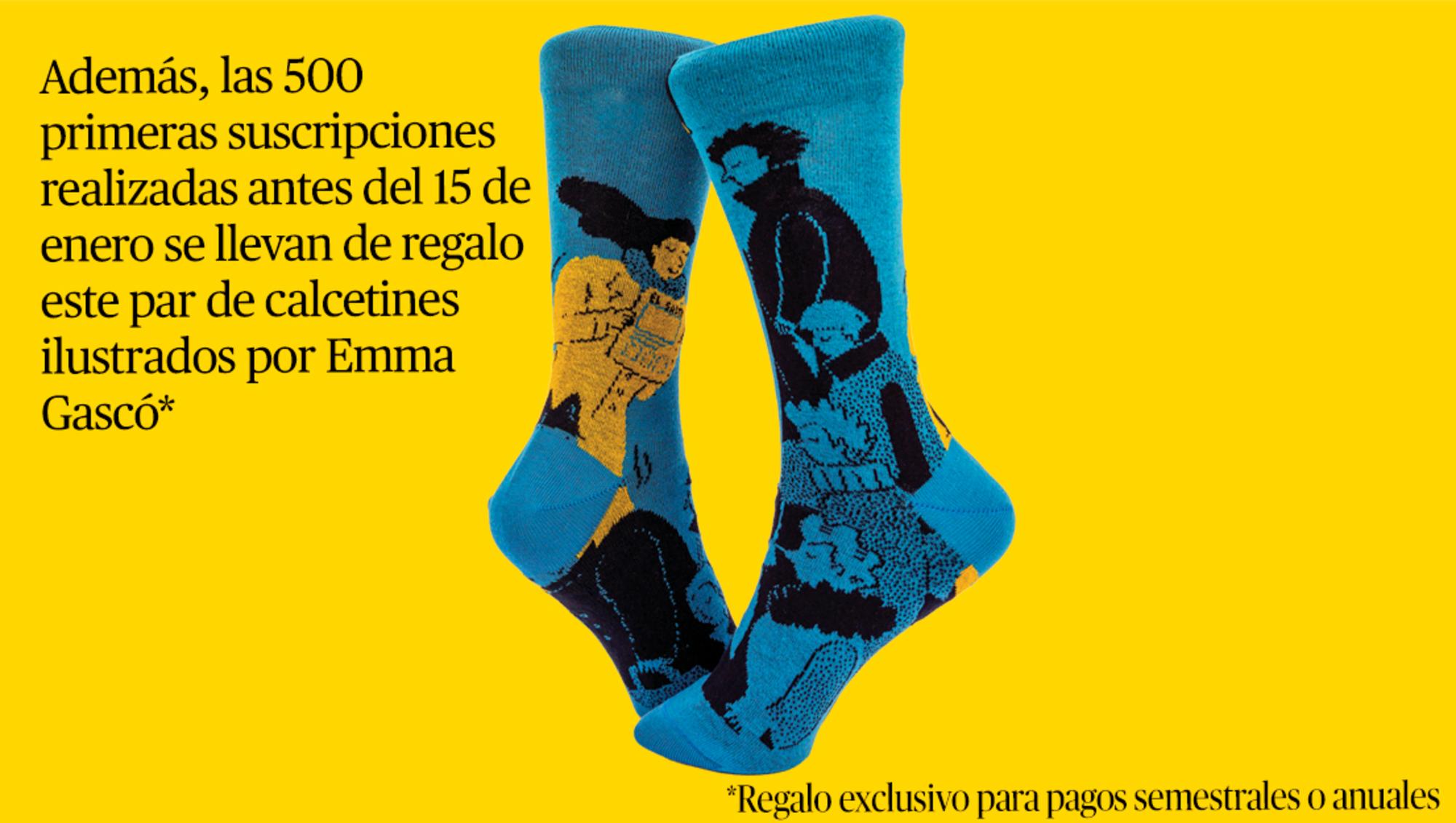 campaña navidad 2020 imagen formulario regalo calcetines