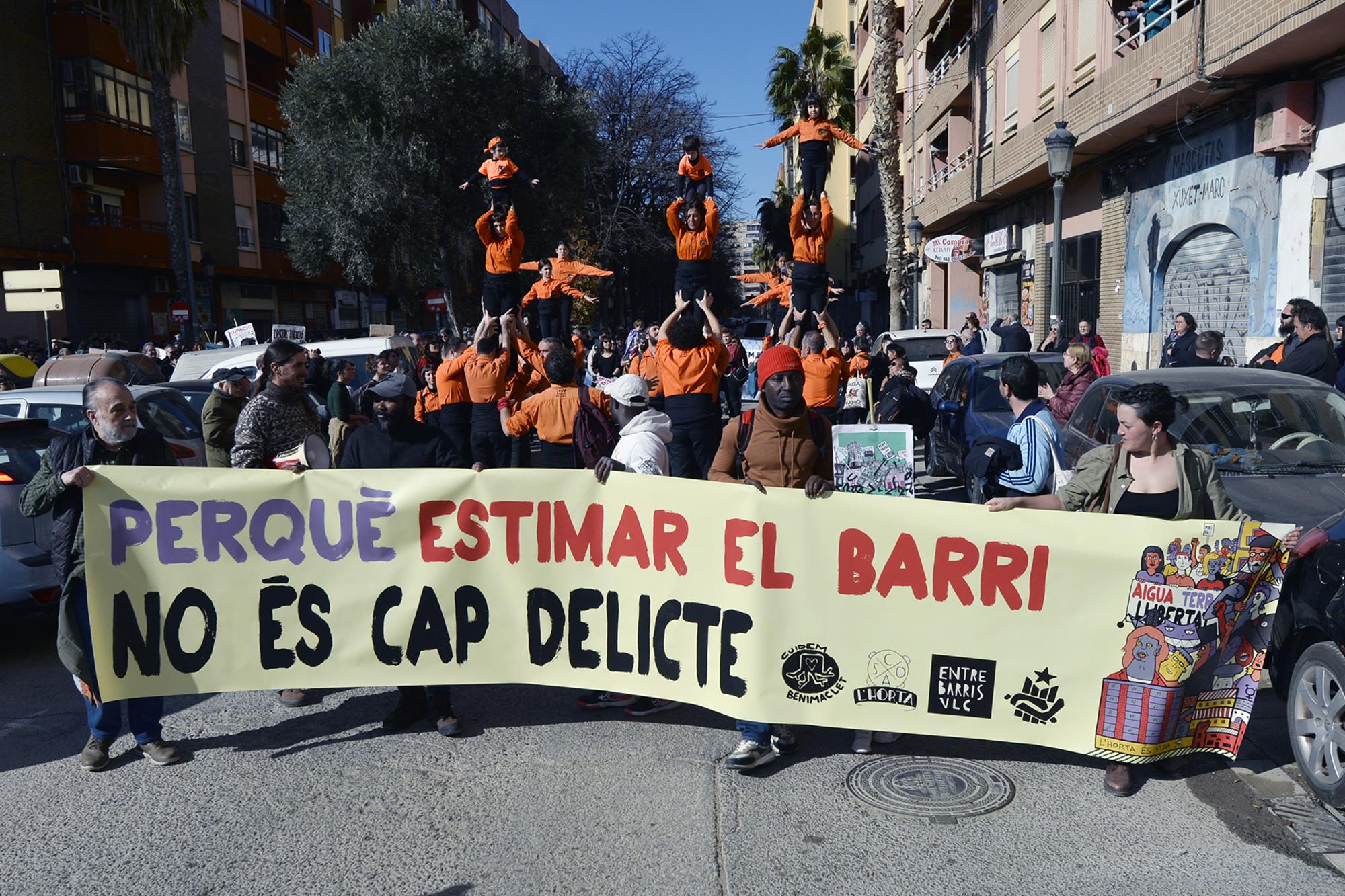 Manifestacion Benimaclet contra el PAI y la represión - 6