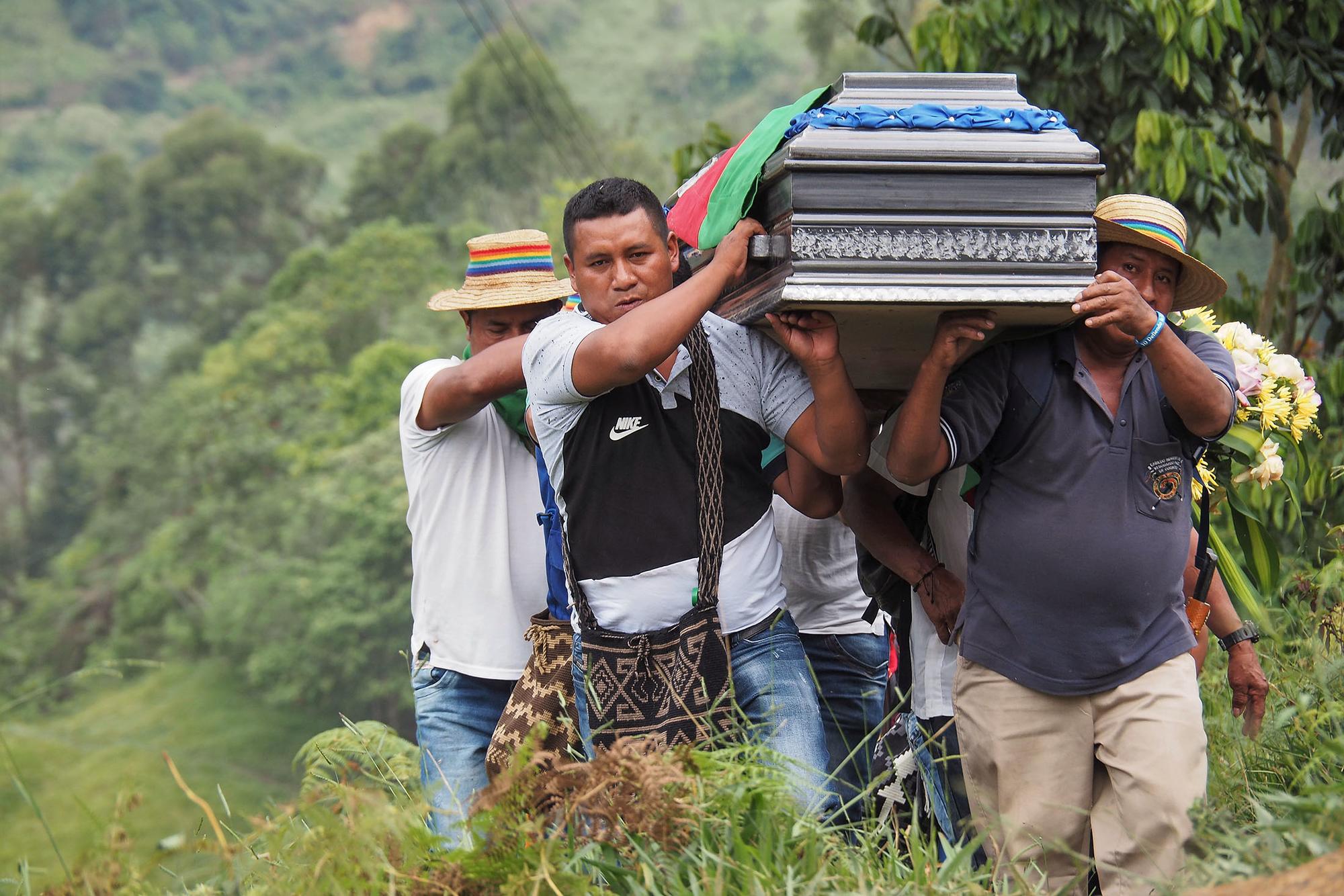 Entierro Abelardo Activista Cauca - 1