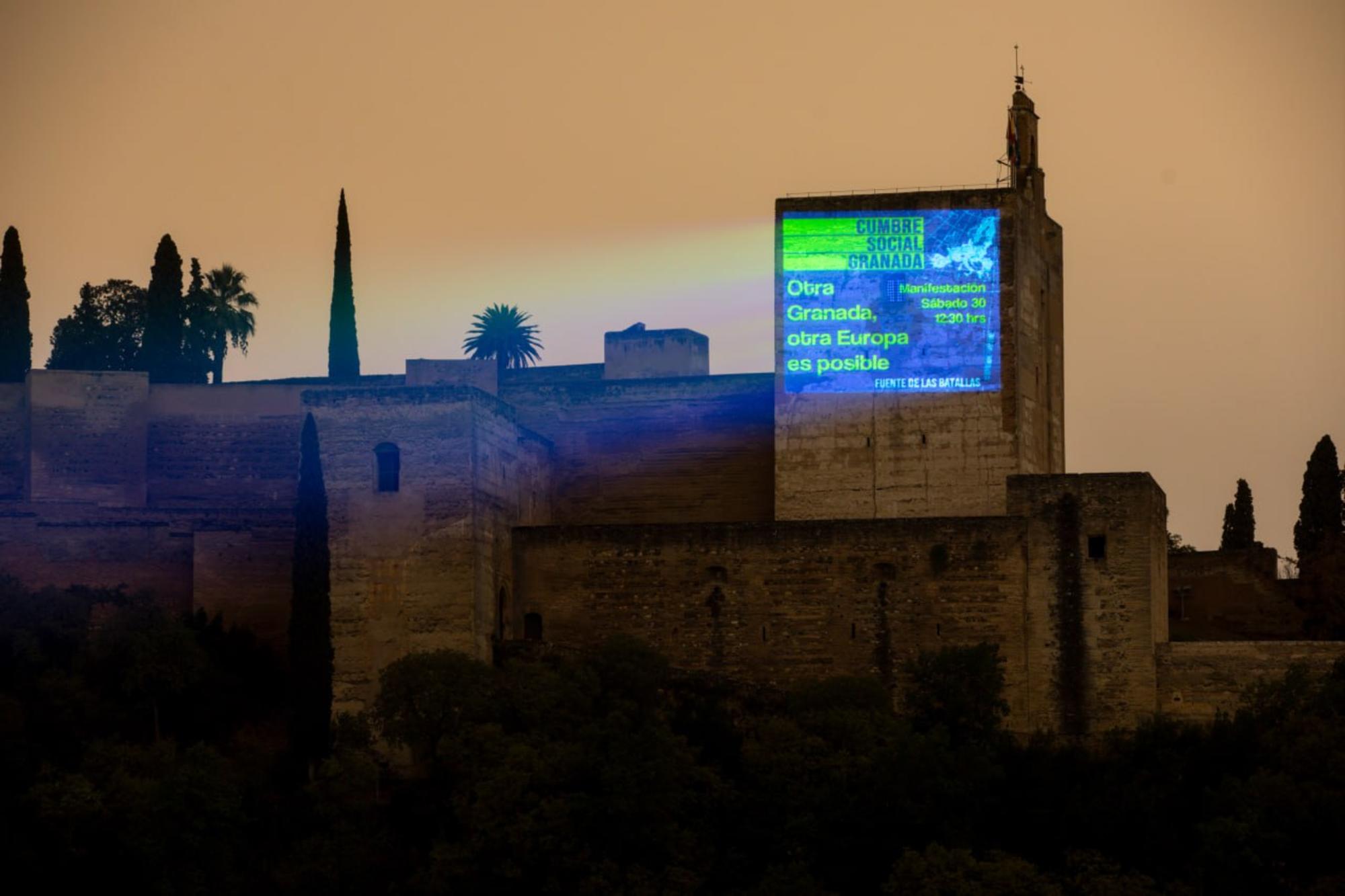 Anuncio de la Cumbre Social de Granada