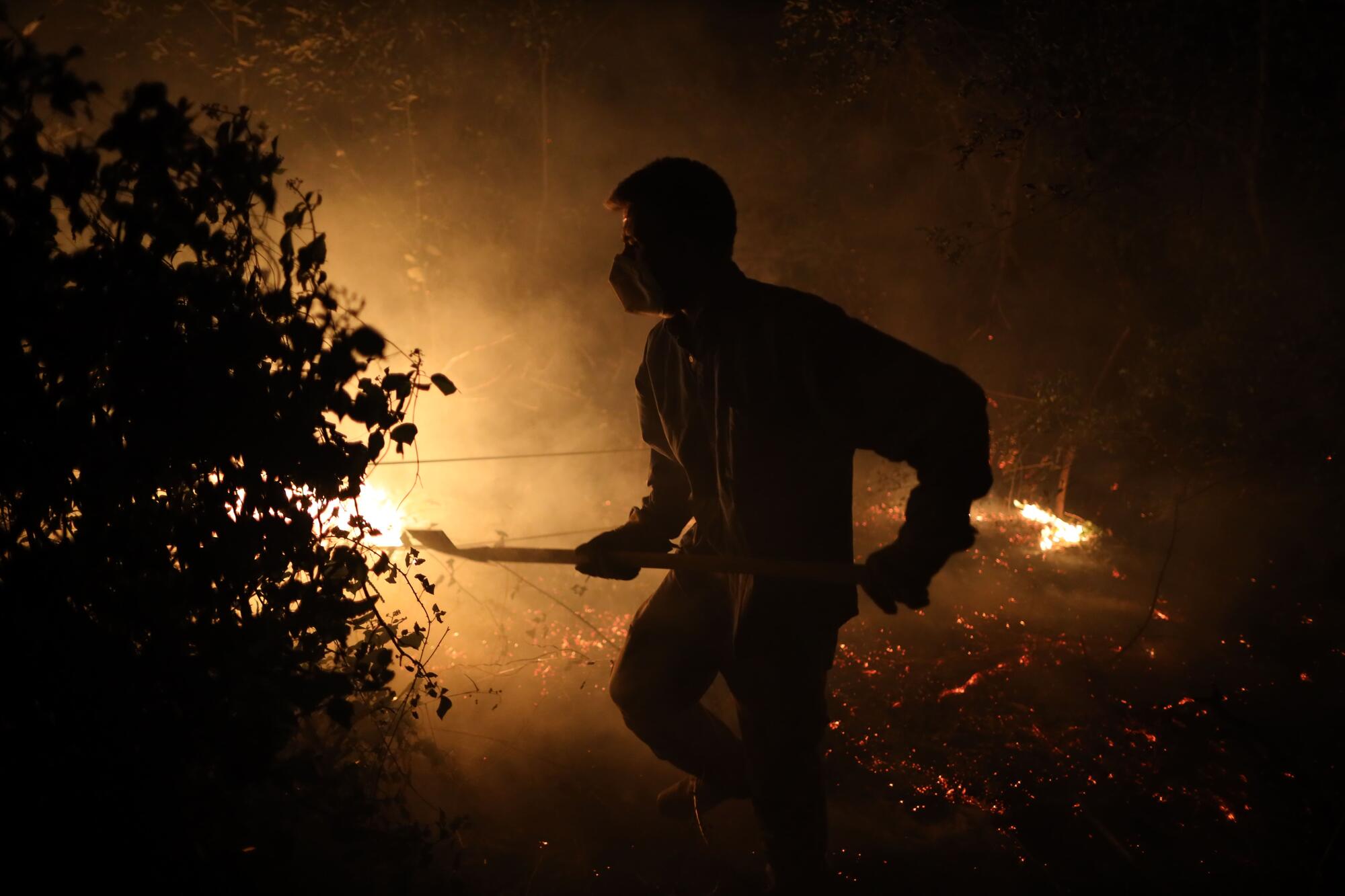 Incendio Cima de Vila, Concello de Pantón, Lugo - 4