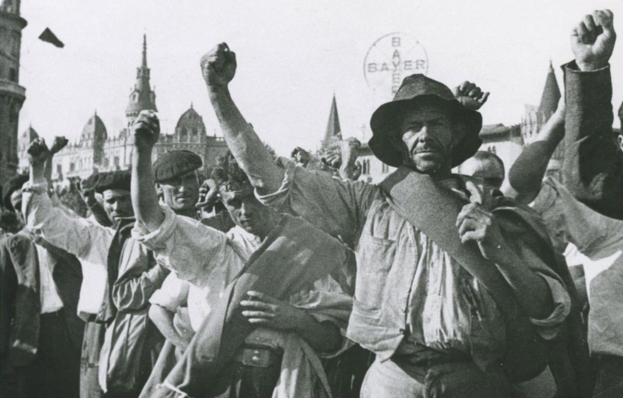 Campesinos 1936 Extremadura 25 marzo