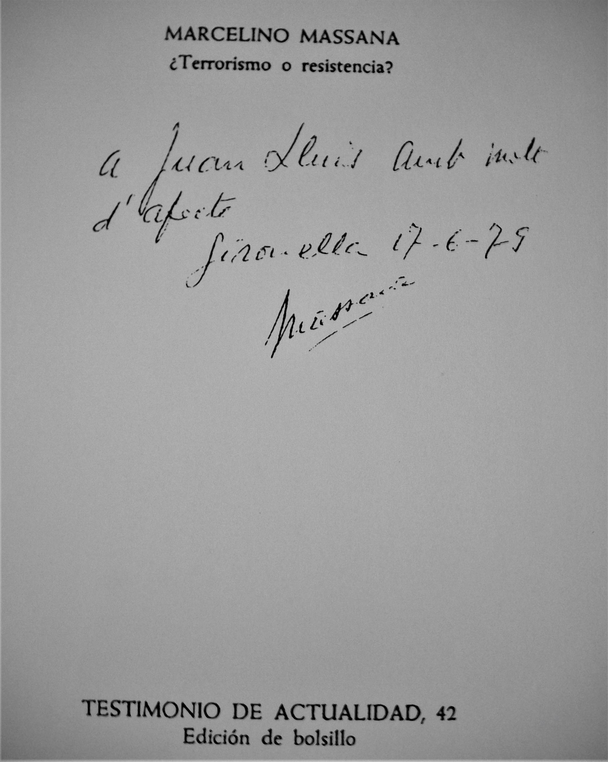 Libro dedicado