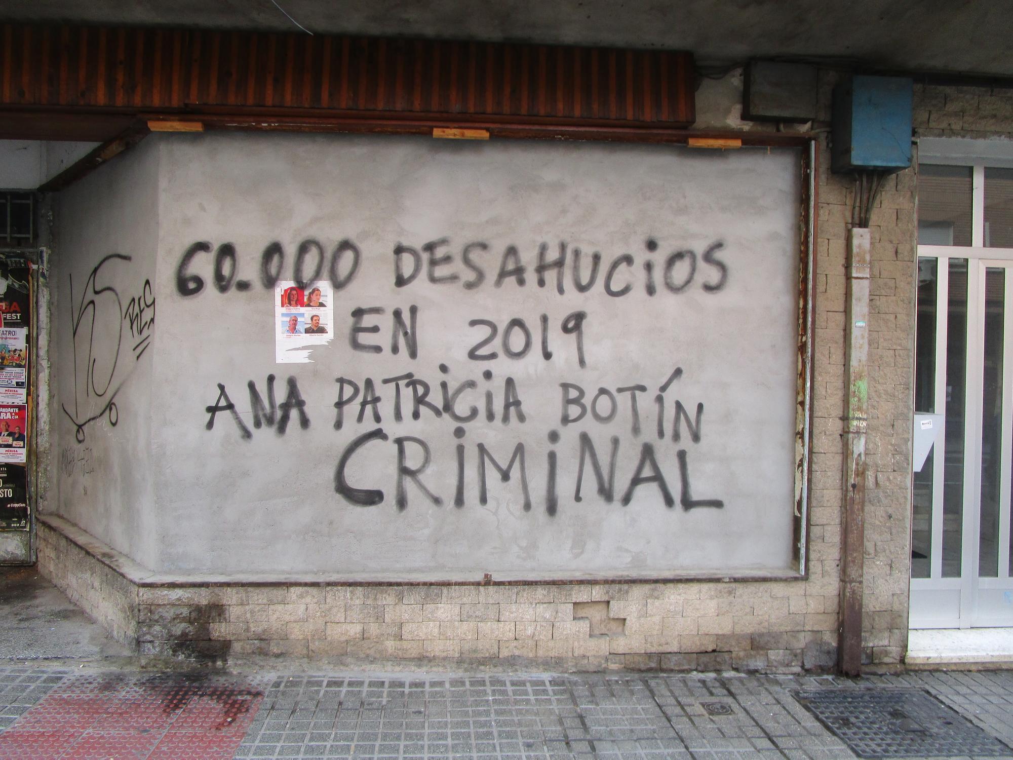 Desahucio. Santander. Patricia Botín 2