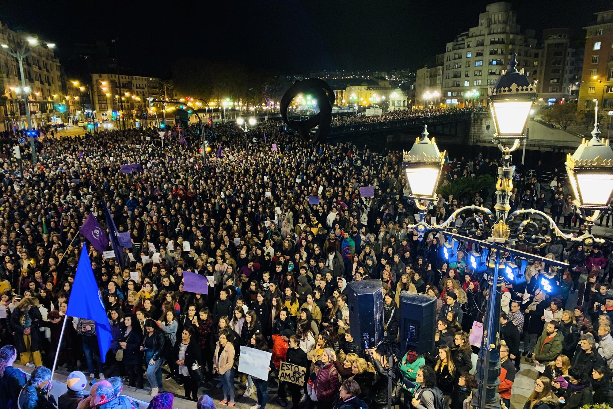 Manifestación 25N Bilbao