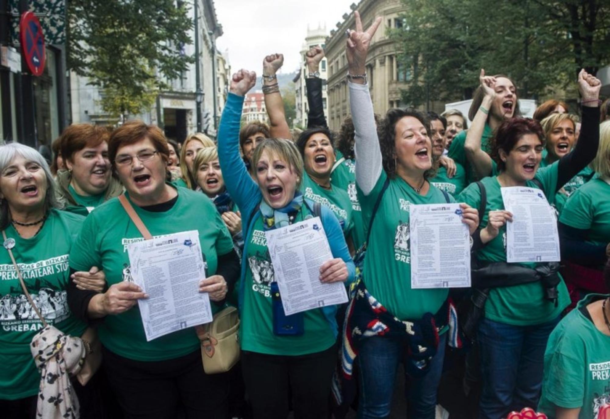 Mujeres en huelga