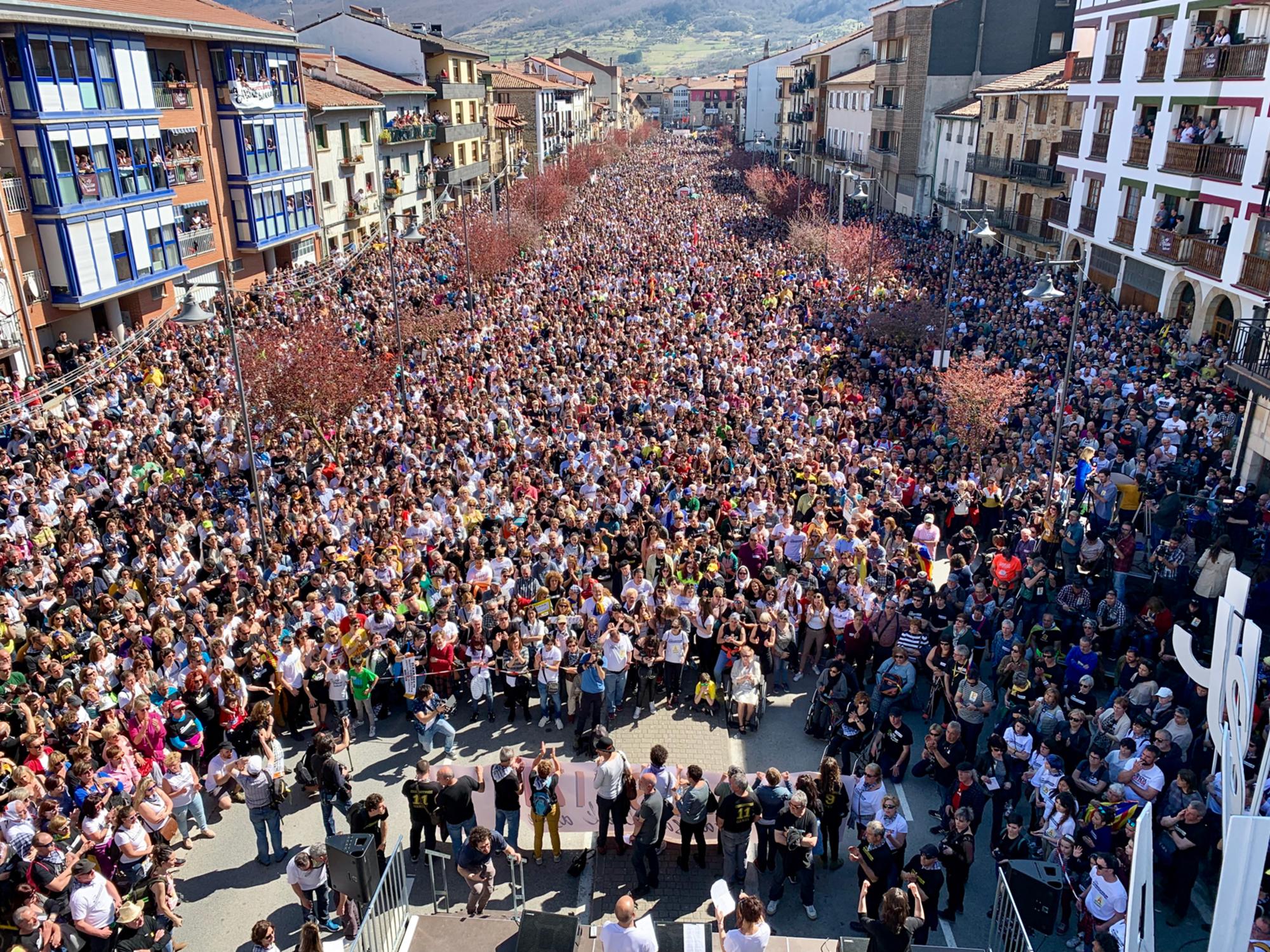 Altsasu -manifestación 24 de marzo