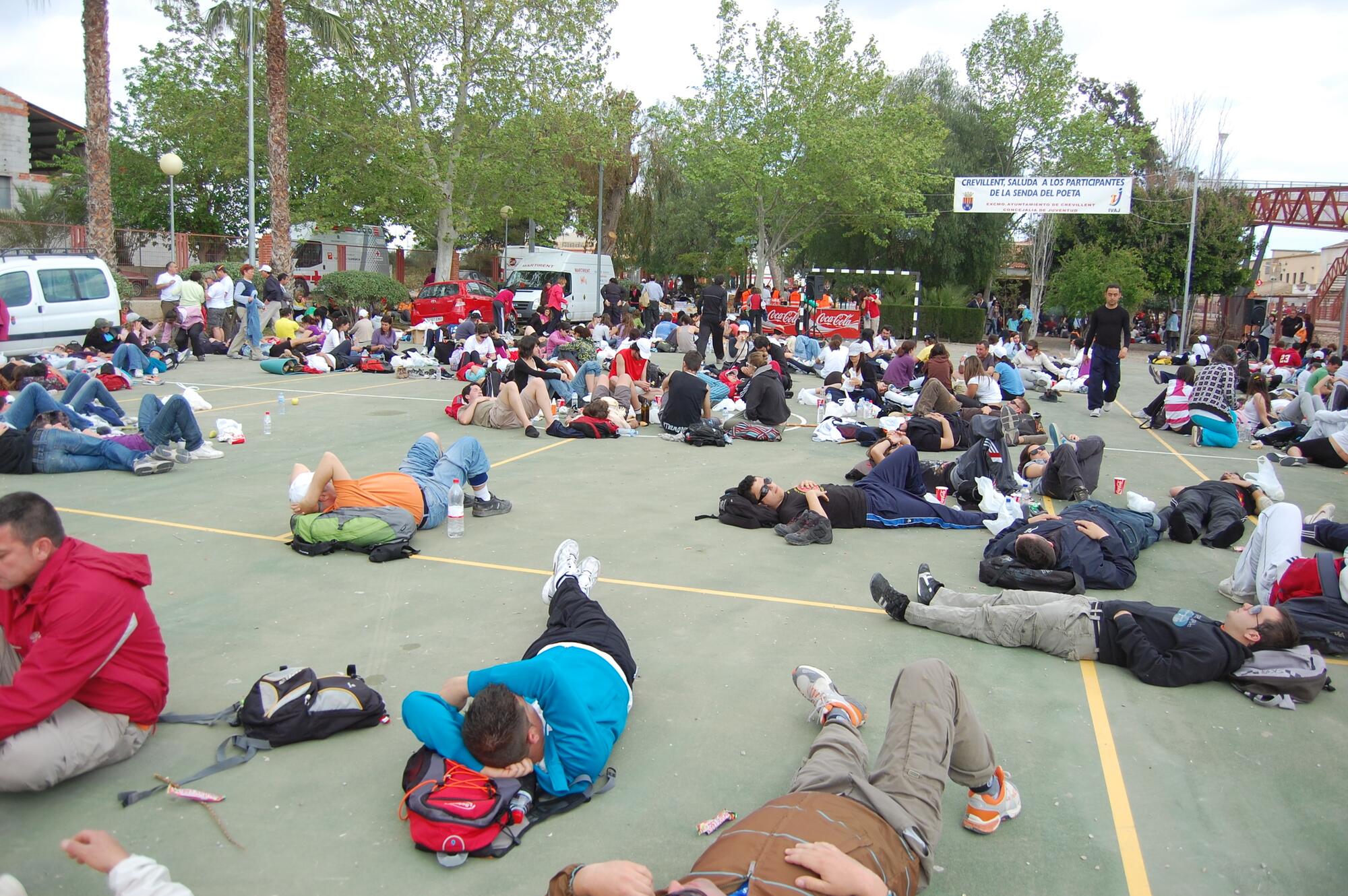 Descanso de la Senda del Poeta por Miguel Hernández en Crevillent