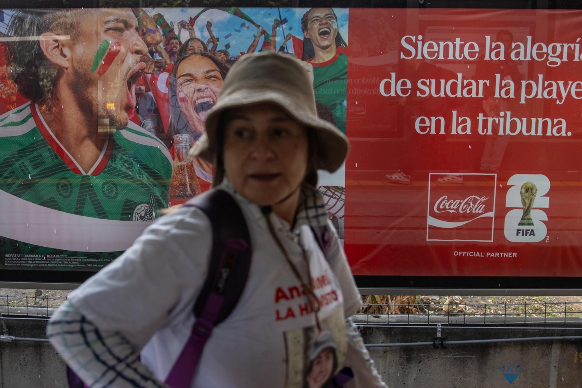 Protestas Estadio Azteca México - 3