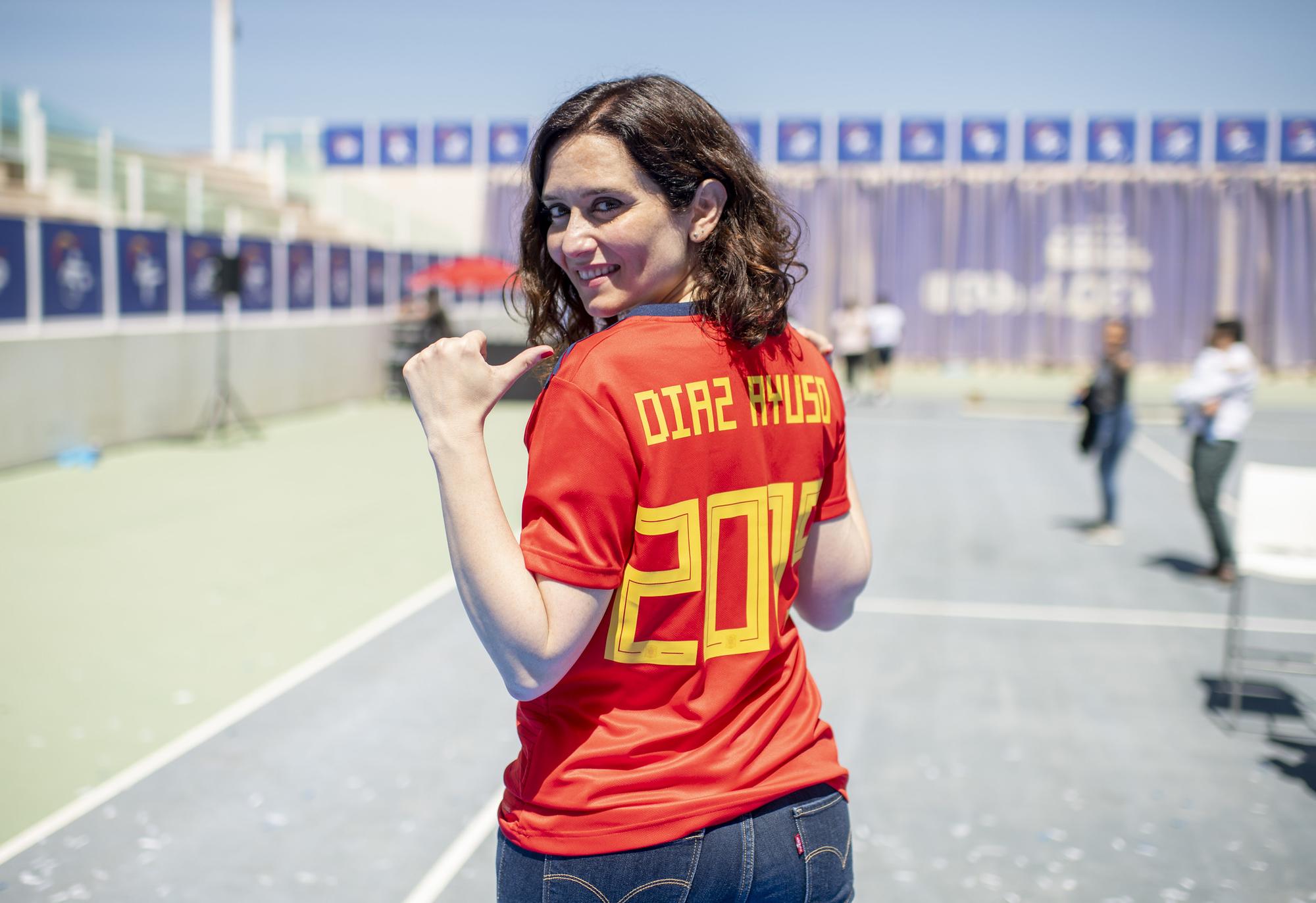 Isabel Díaz Ayuso -selección española