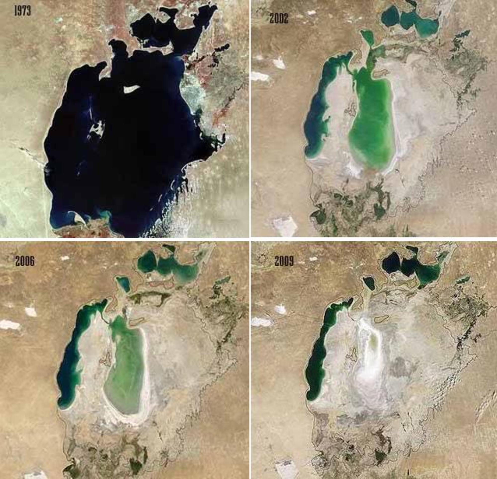 Mar de Aral desaparición 