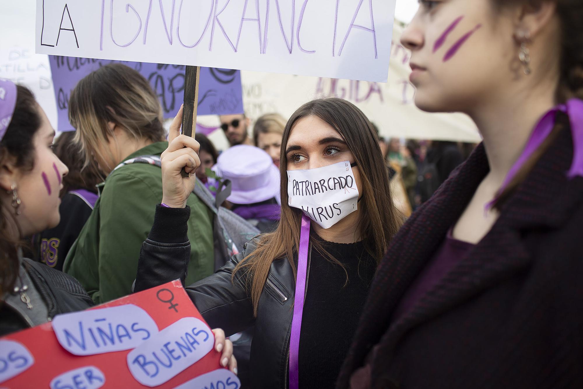 Manifestación del 8 de marzo en Madrid - 27