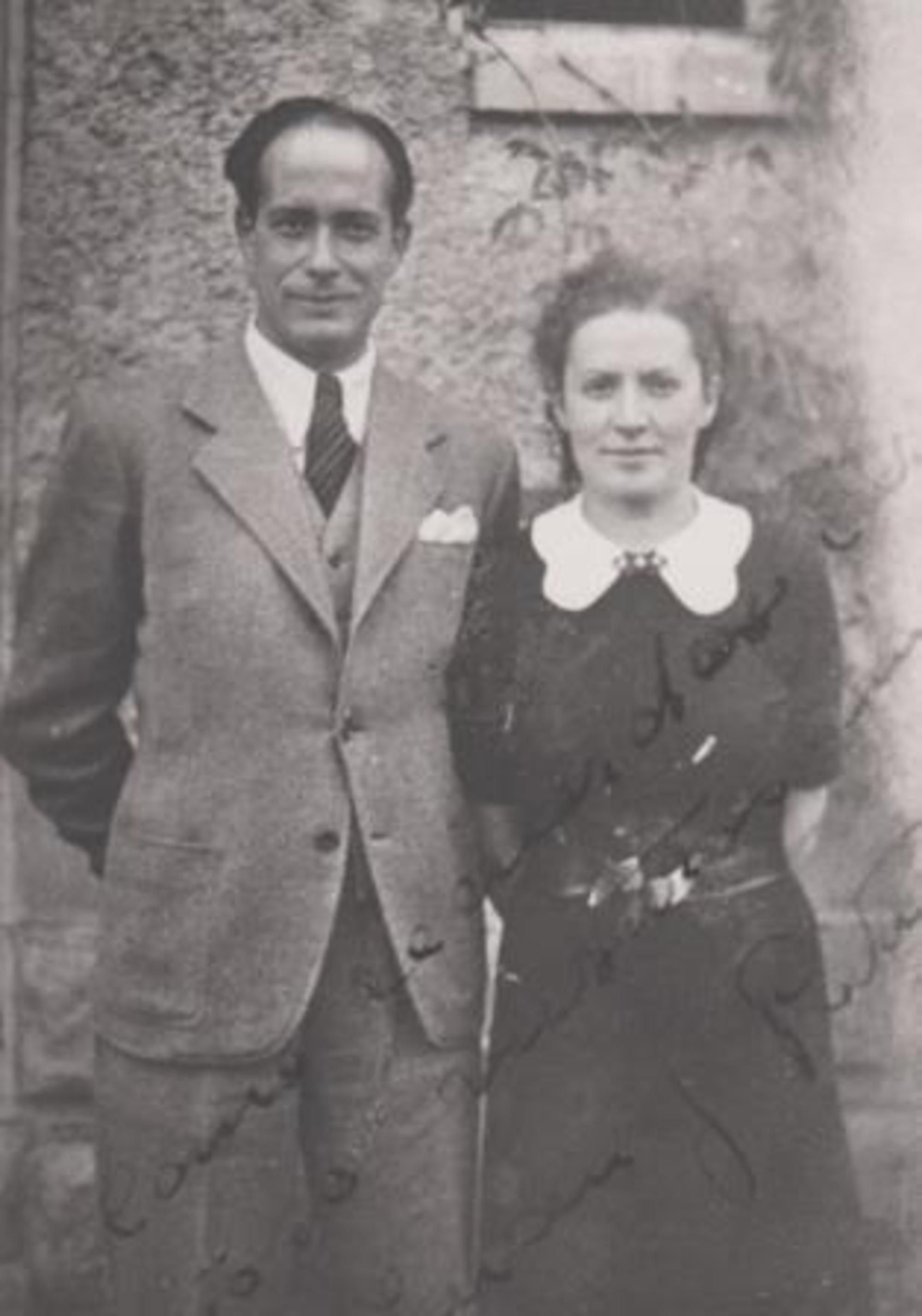 Juan Zafón y Lucía Rueda