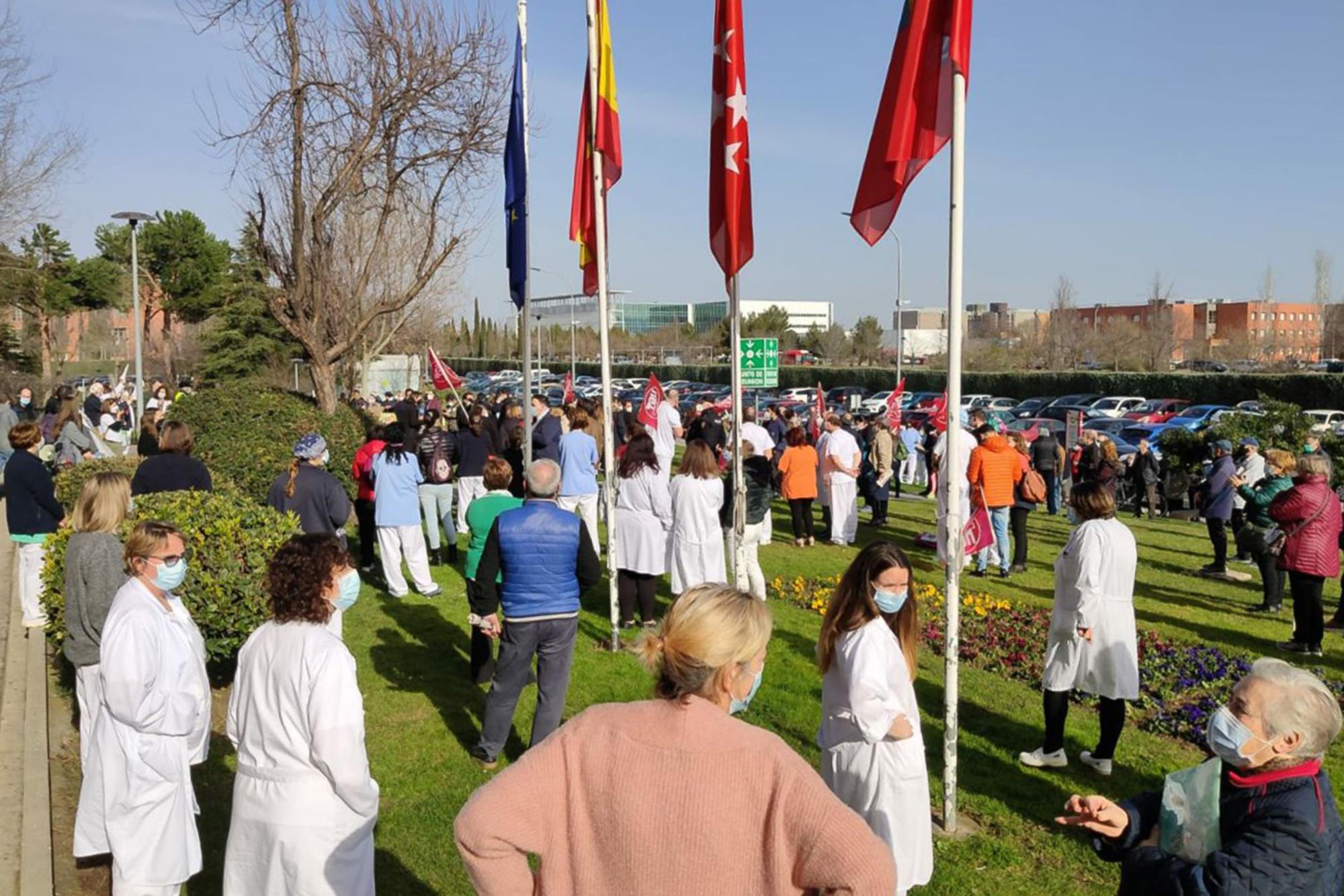 Protesta hospital Principe de Asturias