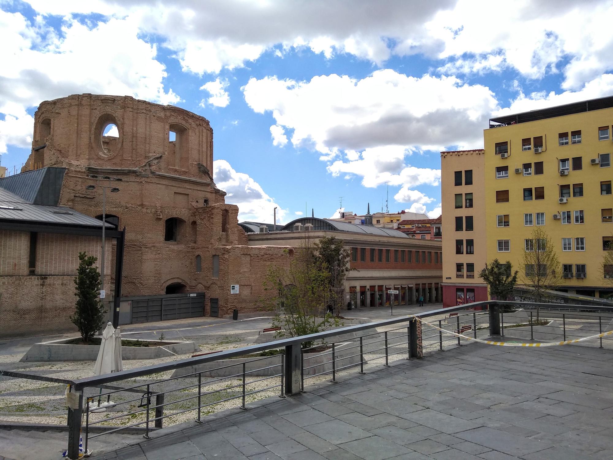 Plaza Agustín Lara, en Lavapiés, Madrid