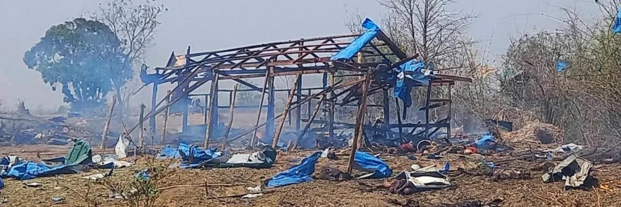 Ataque misiles myanmar