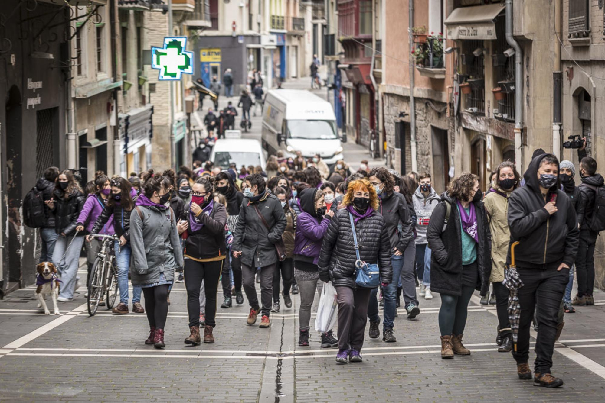 Iruñea manifestacion feminista