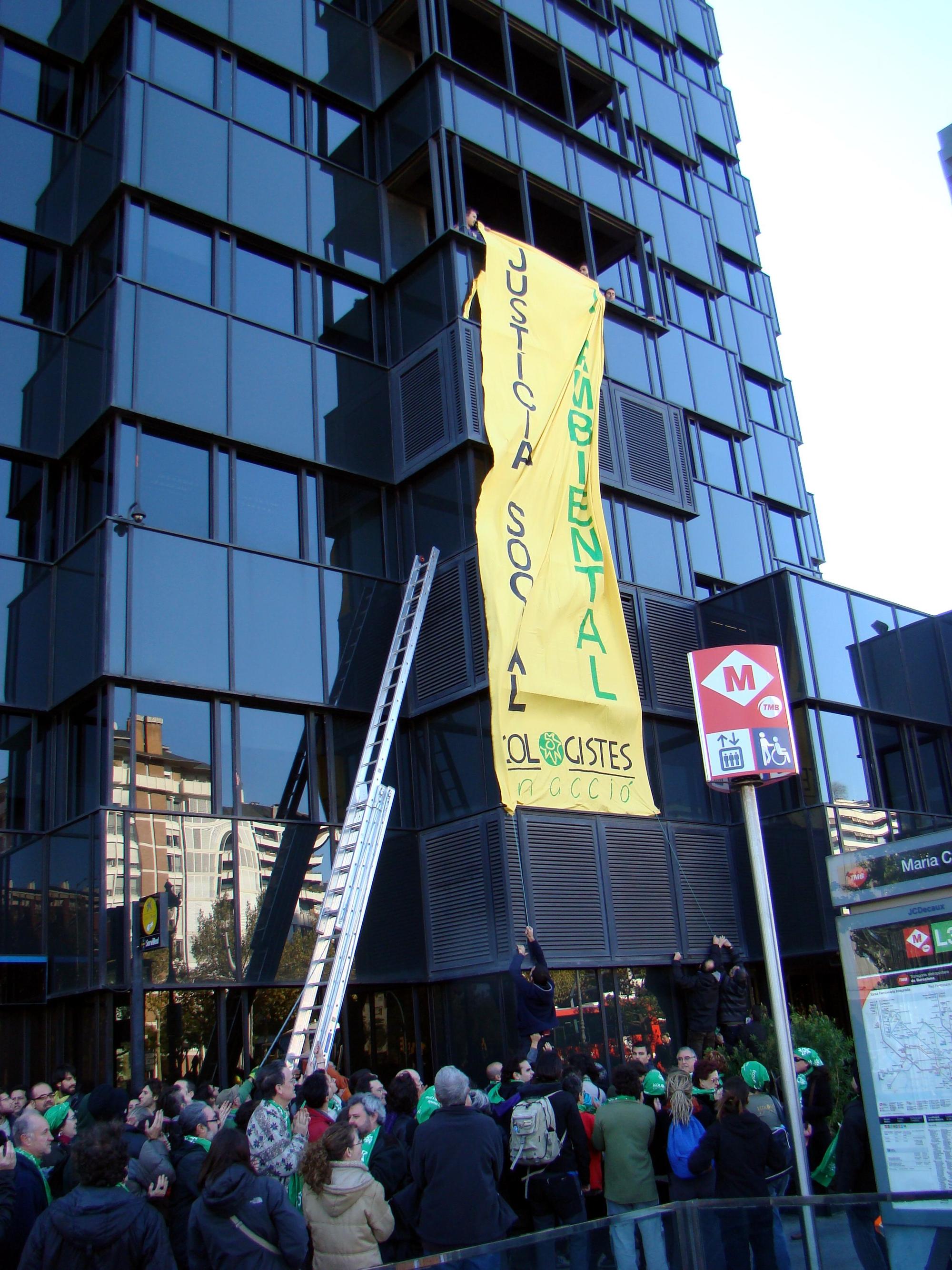 Acción Ecologistas la Caixa