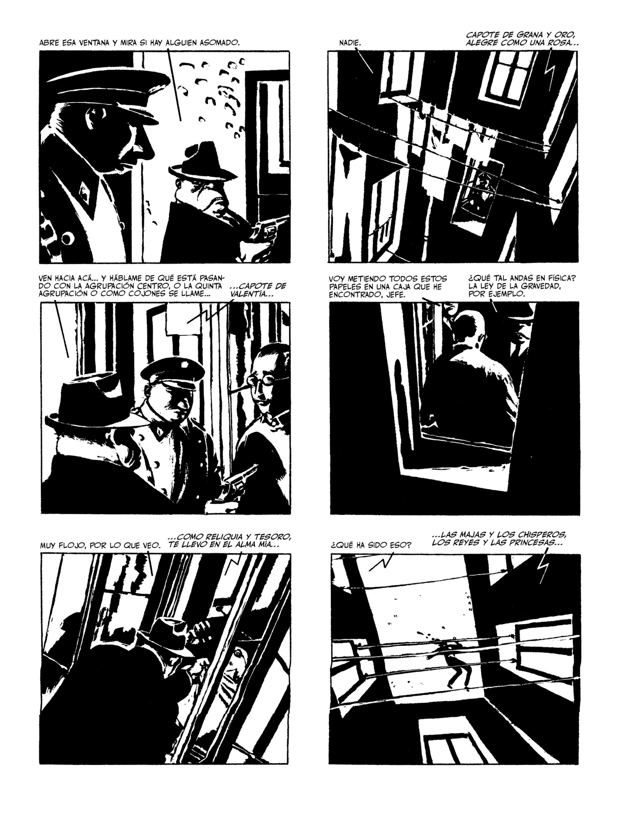 Página de ‘El artefacto perverso’, cómic de Felipe Hernández Cava y Federico del Barrio