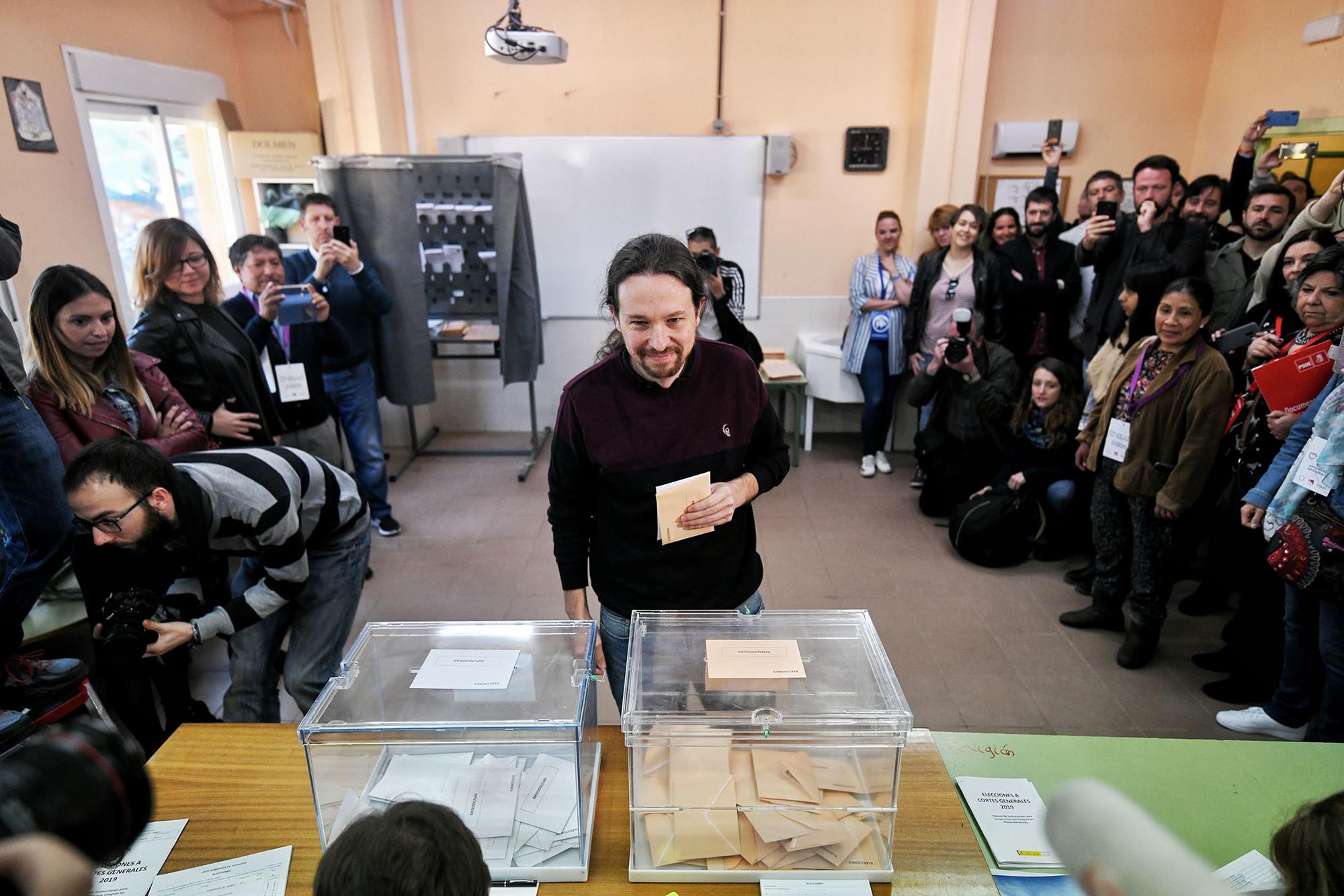 Pablo Iglesias elecciones 2019