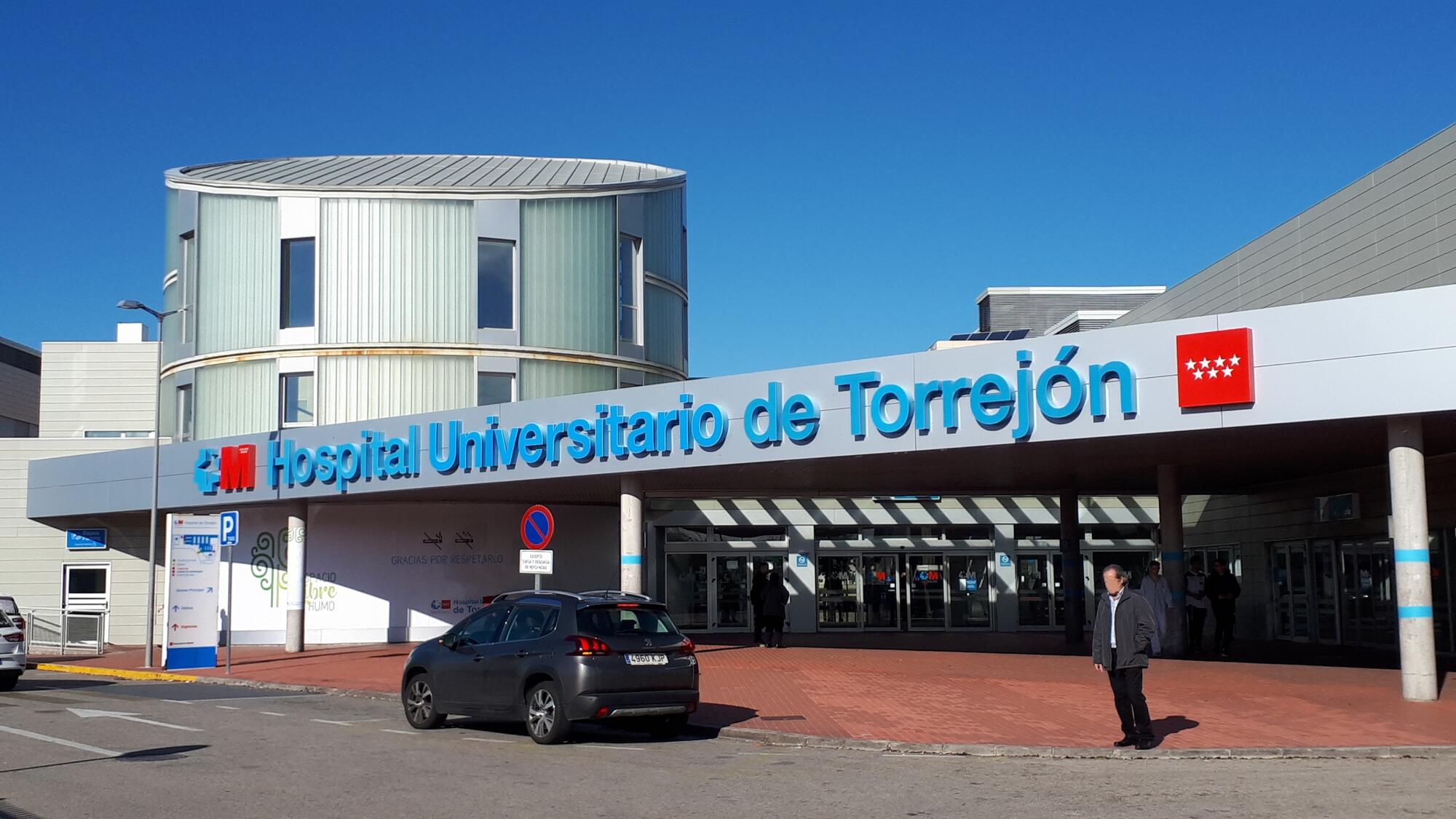 Hospital de Torrejón entrada principal