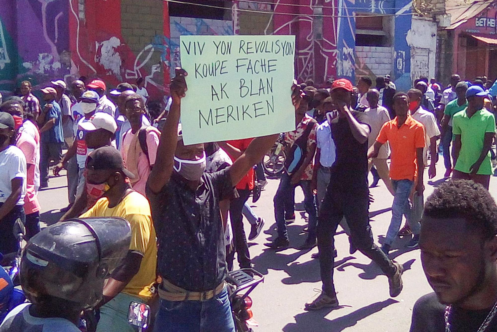 Revuelta Haiti USA