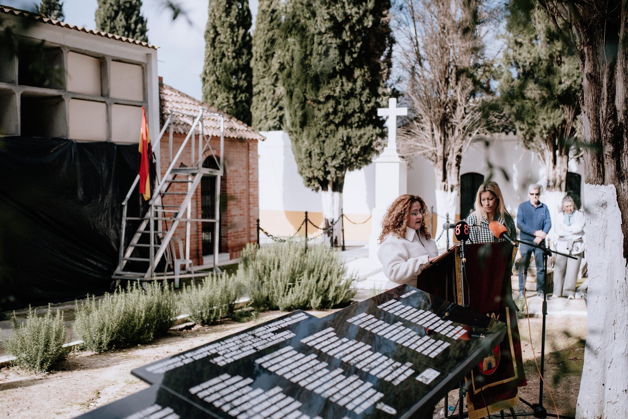 Homenaje a la victimas del franquismo en Villamartín- 34