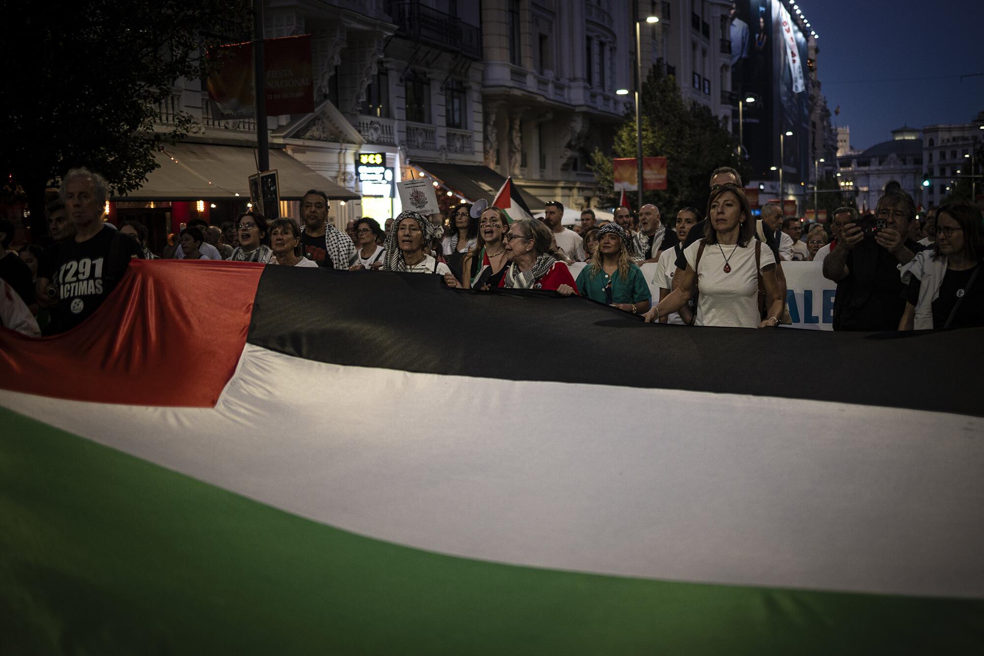 Manifestación Palestina 4 octubre Madrid - 8