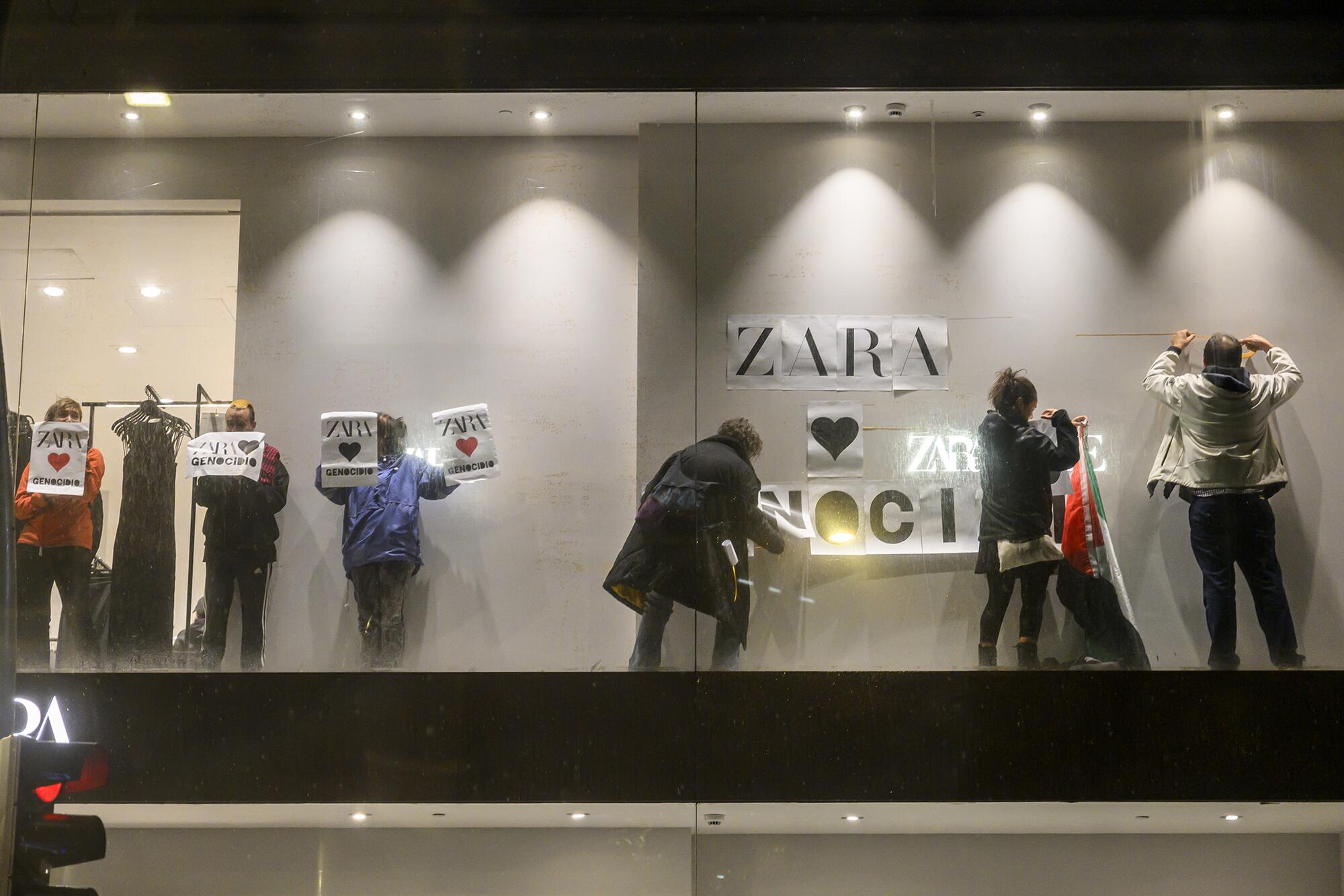 Acción Zara BDS Madrid - 5