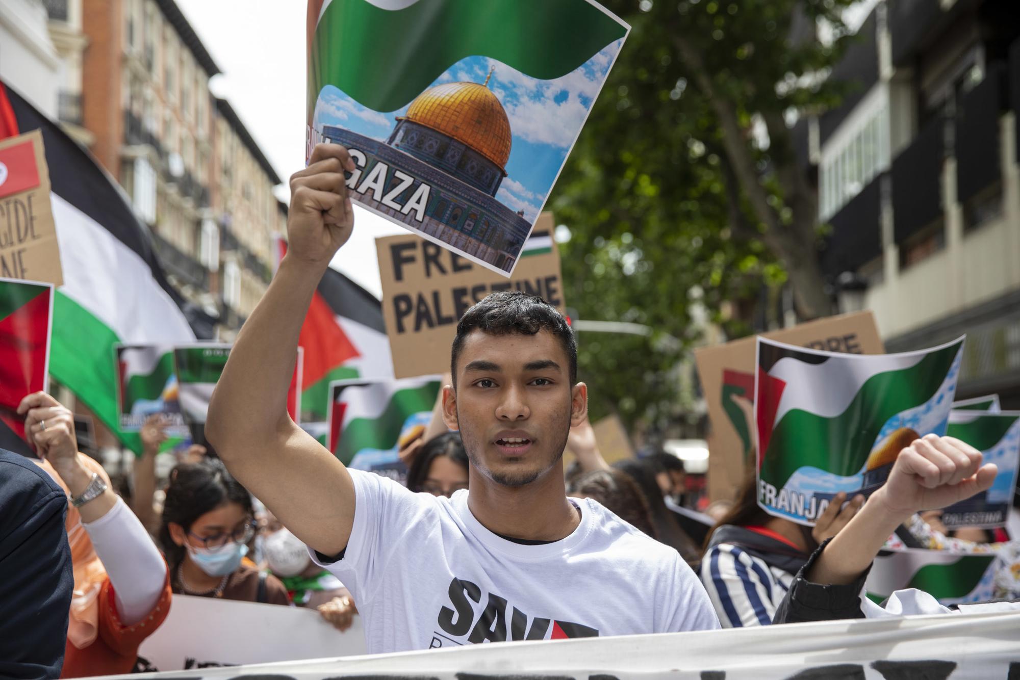 Manifestacion bombas Israel Palestina - 14