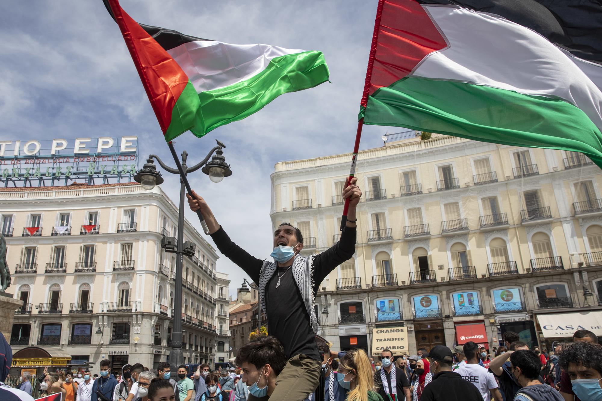 Manifestacion bombas Israel Palestina - 11