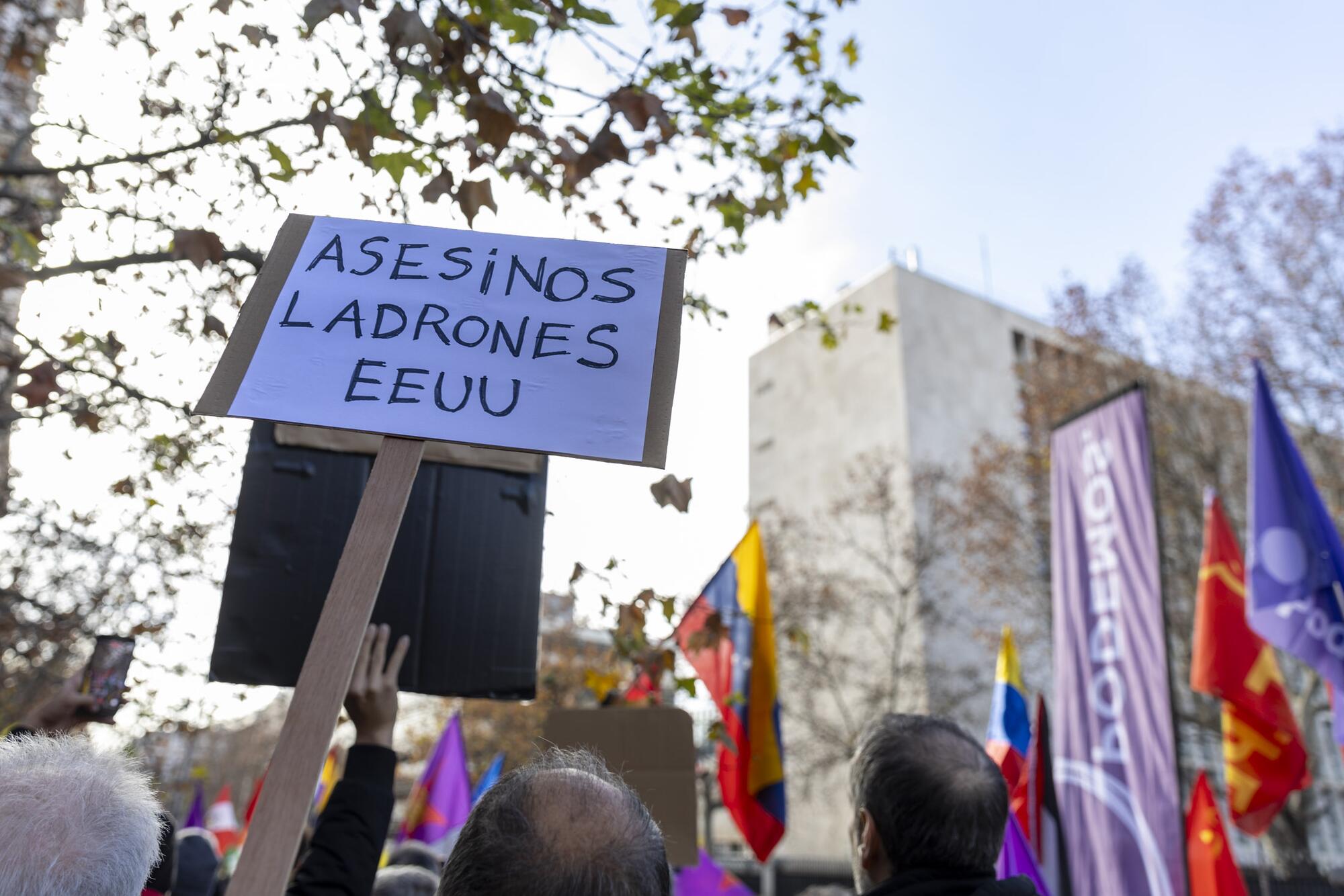 Concentración Embajada EEUU secuestro Maduro - 11