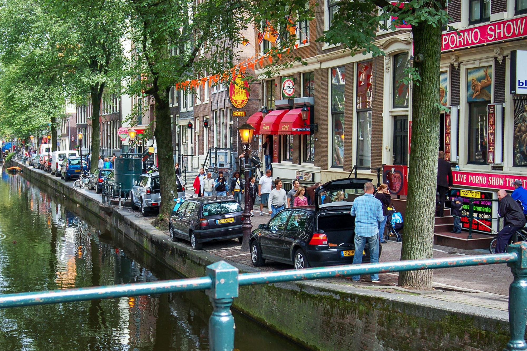 Amsterdam barrio rojo